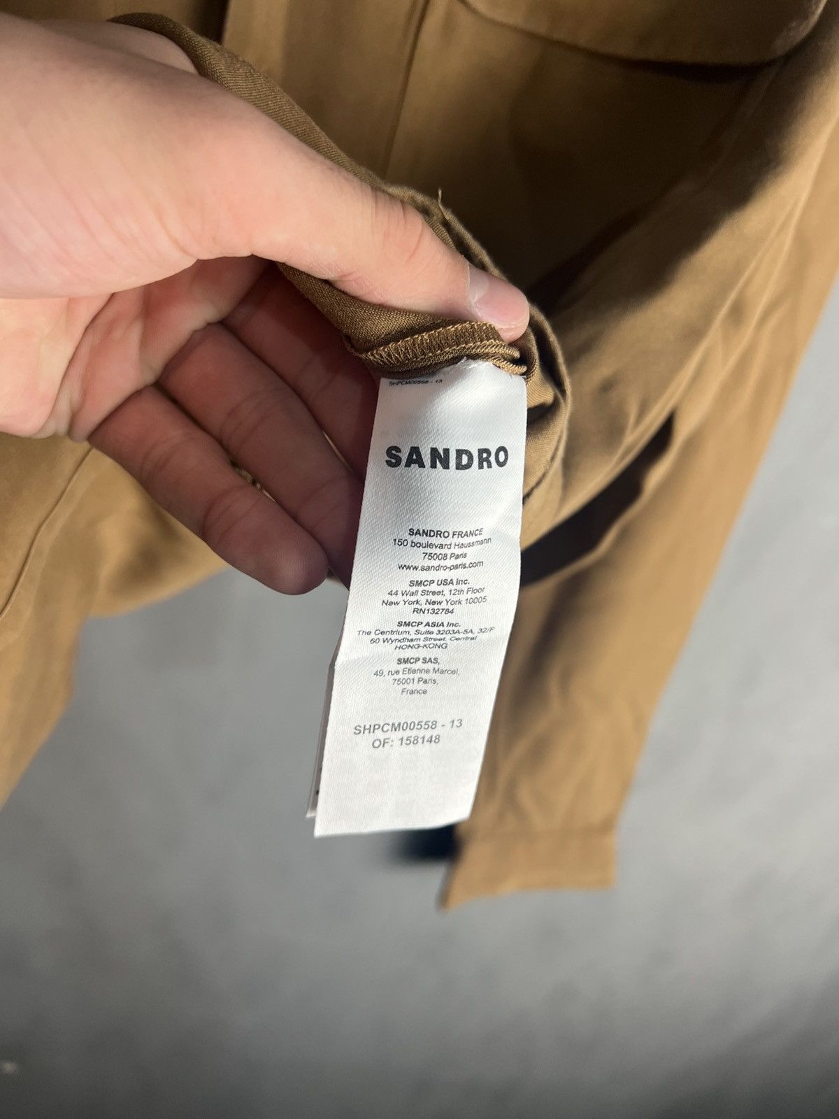 Sandro sandro shirt Size US S / EU 44-46 / 1 - 8 Thumbnail
