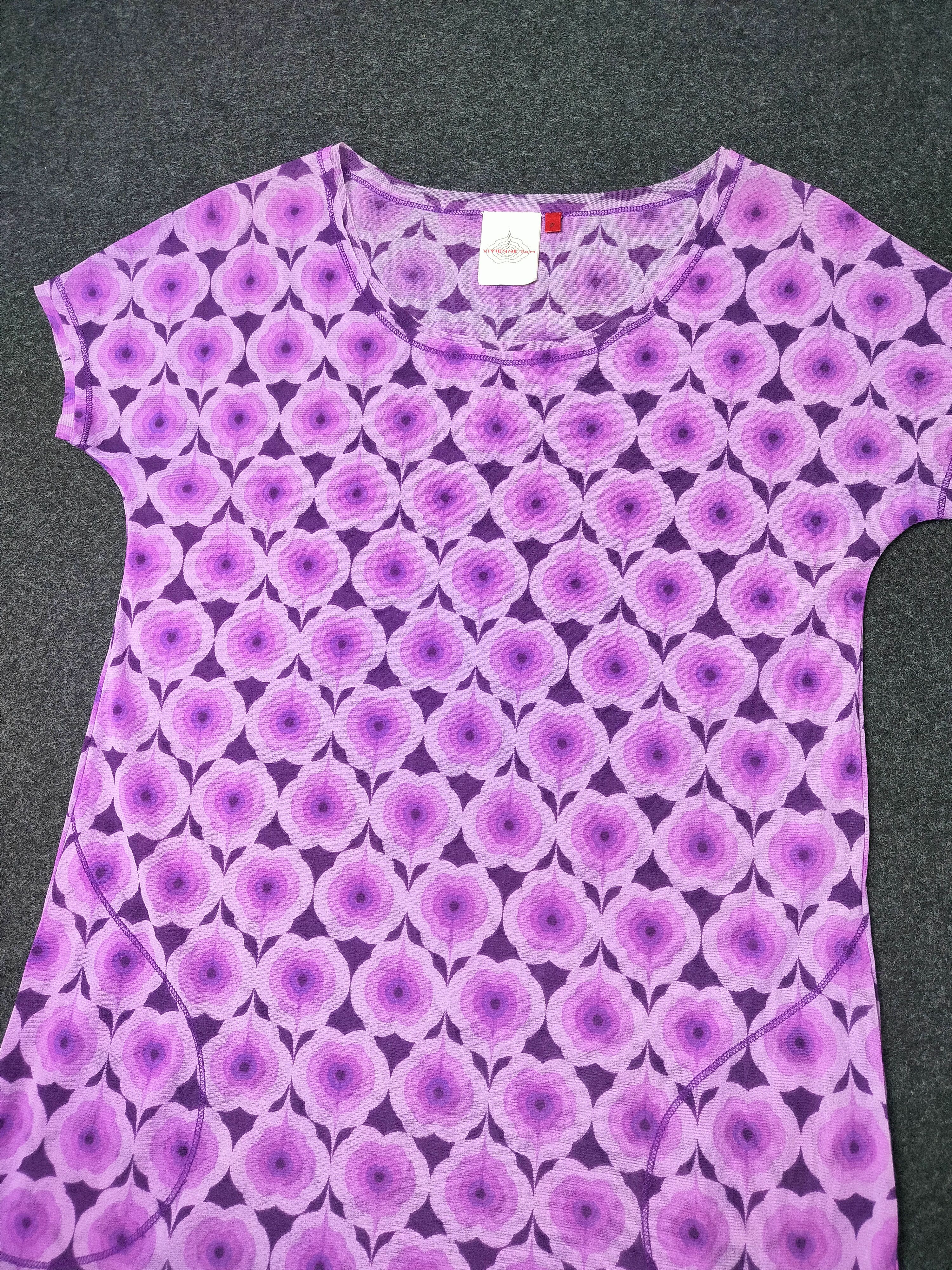 Vivienne Tam Vintage Vivienne Tam Mesh Mini Dress Size XS / US 0-2 / IT 36-38 - 2 Thumbnail