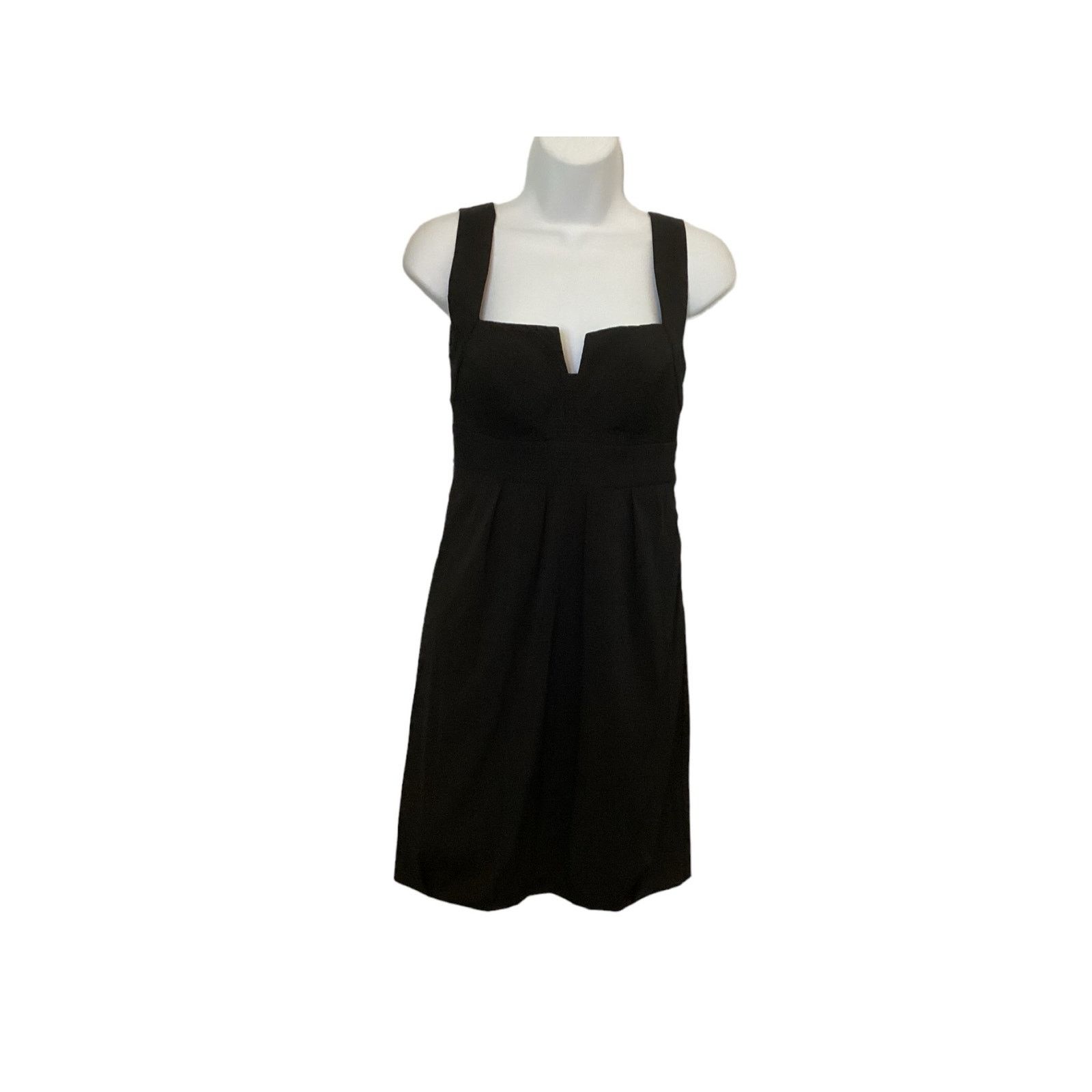 White House Black Market Vintage White House Black Market Black Dress Zips on Side 0 Size XS / US 0-2 / IT 36-38 - 1 Thumbnail