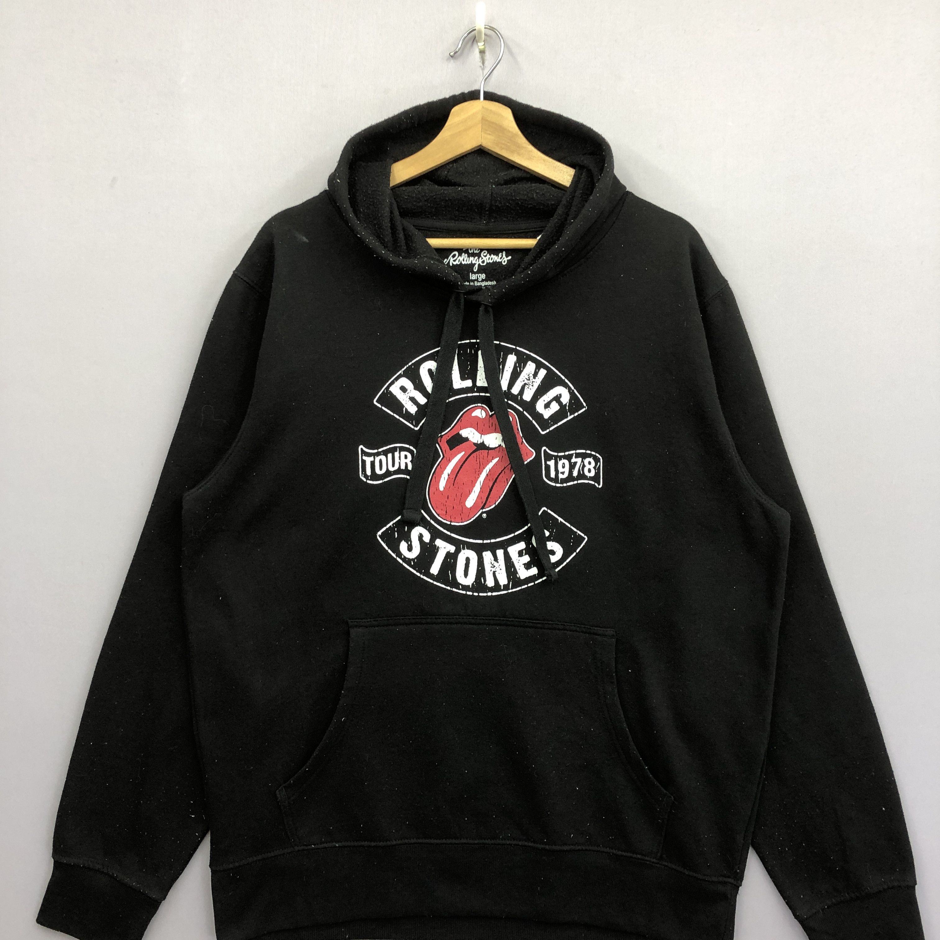 Band Tees Vintage The Rolling Stone Hoodie Sweater Band Sweatshirt Size US L / EU 52-54 / 3 - 3 Thumbnail