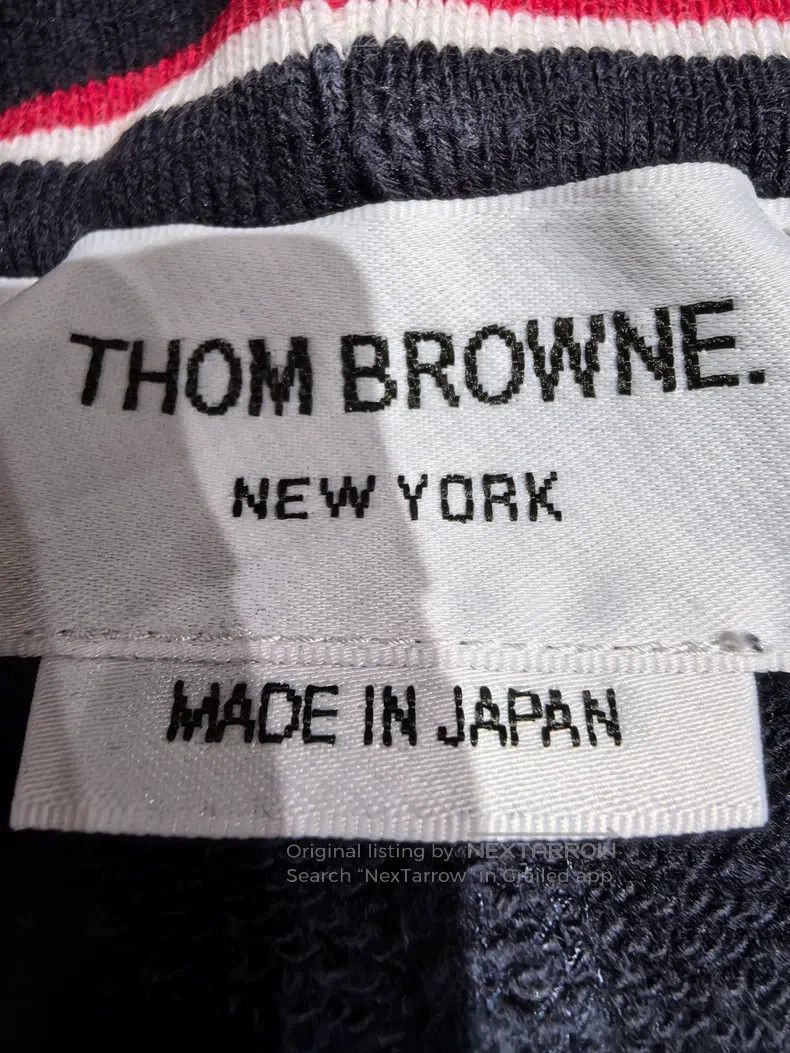 Thom Browne Thom Browne size 3 Comfortable, casual knit sports pants wi Size US 41 - 4 Thumbnail