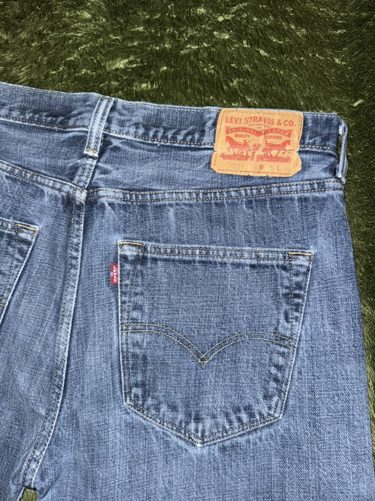 Levi's [W36/L34] Levi’s 501 Vintage Wash Cut-Off Button Fly Denim Size US 36 / EU 52 - 10 Thumbnail