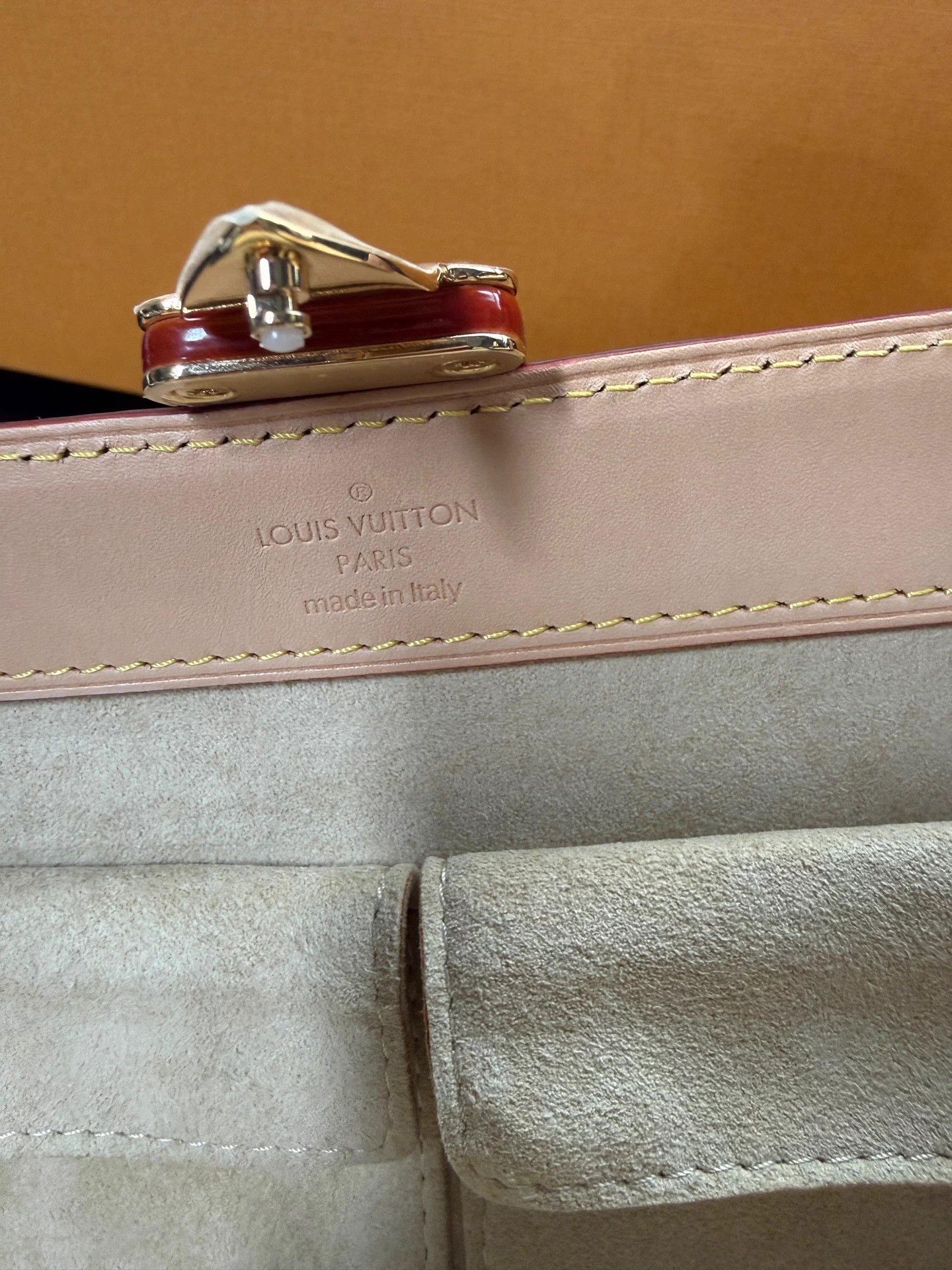 Louis Vuitton LV Monogram S-lock Leather Jewelry Case Brown Size ONE SIZE - 4 Thumbnail