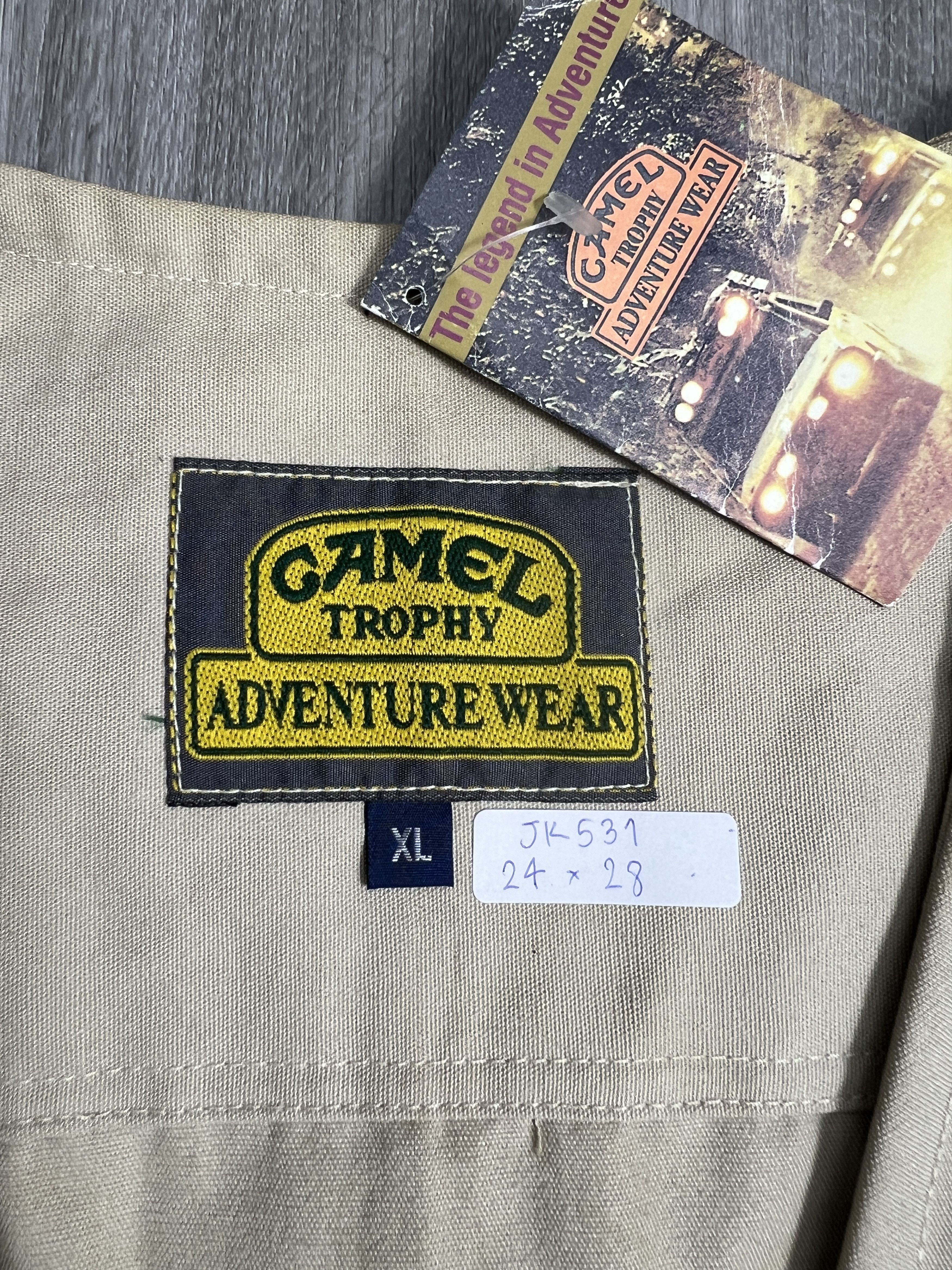Camel NWT Vintage Camel Trophy Multi Pocket Vest Jacket (XL) JK531 Size US XL / EU 56 / 4 - 3 Thumbnail