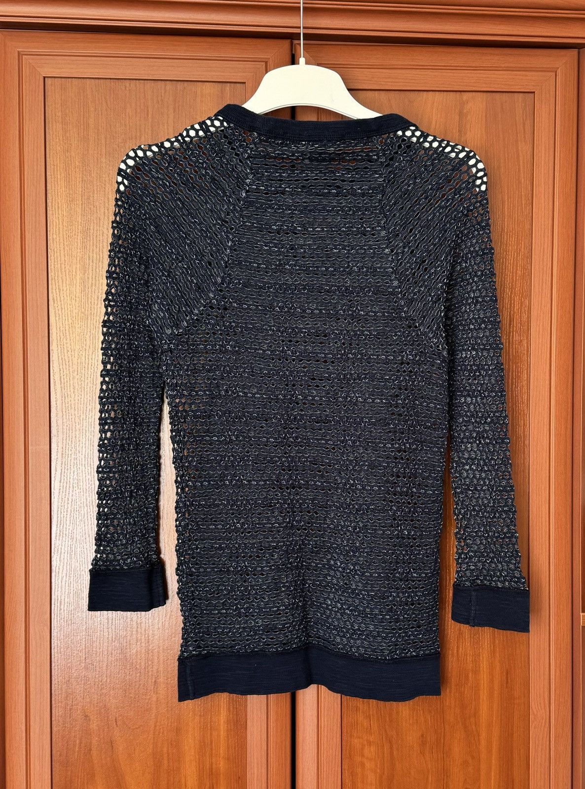 Isabel Marant × Isabel Marant Etoile Isabel Marant 1 mesh long sleeve top shirt jumper knit Size S / US 4 / IT 40 - 12 Thumbnail