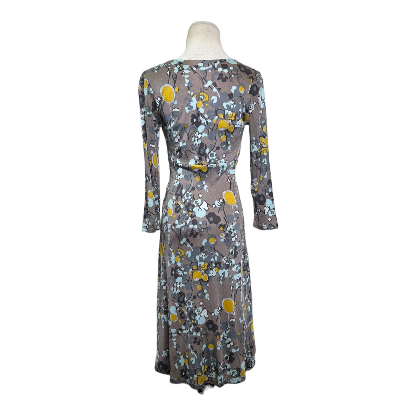 Boden Boden Limited Edition Floral Surplice Pleated Skirt Dress 4 Size S / US 4 / IT 40 - 14 Thumbnail