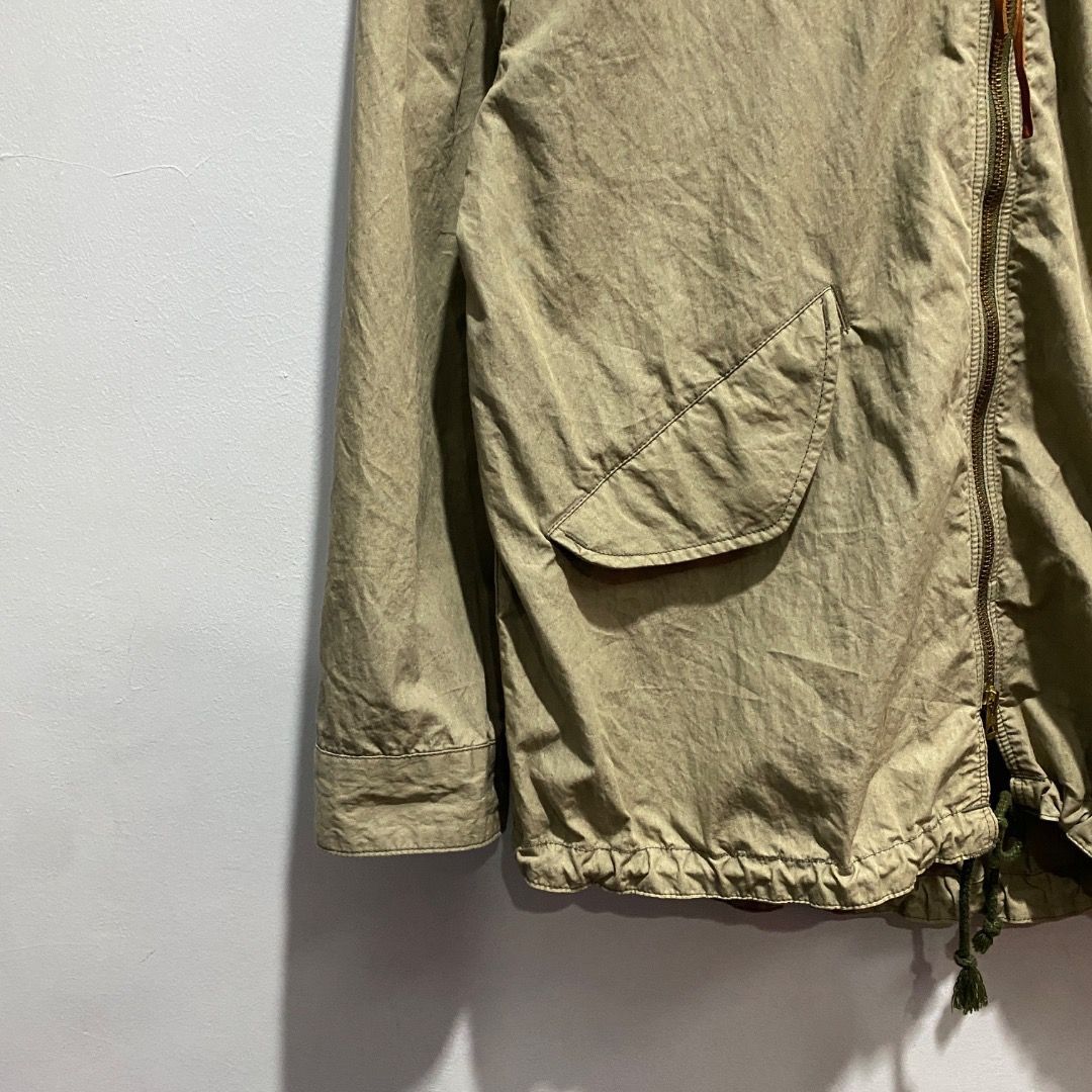 Japanese Brand KHA:KI Japan Hooded Zip Parka M/L Size M / US 6-8 / IT 42-44 - 5 Thumbnail