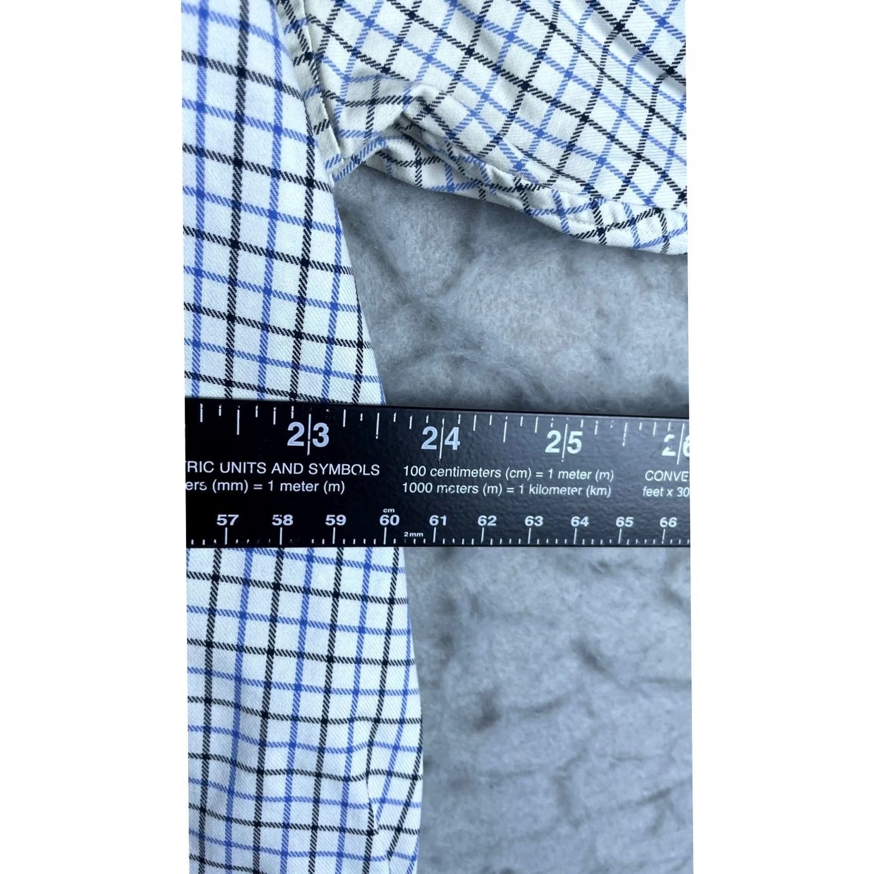 Ralph Lauren Ralph Lauren Shirt Mens XL Blue White Check Classic Fit Button Down Size US XL / EU 56 / 4 - 5 Thumbnail