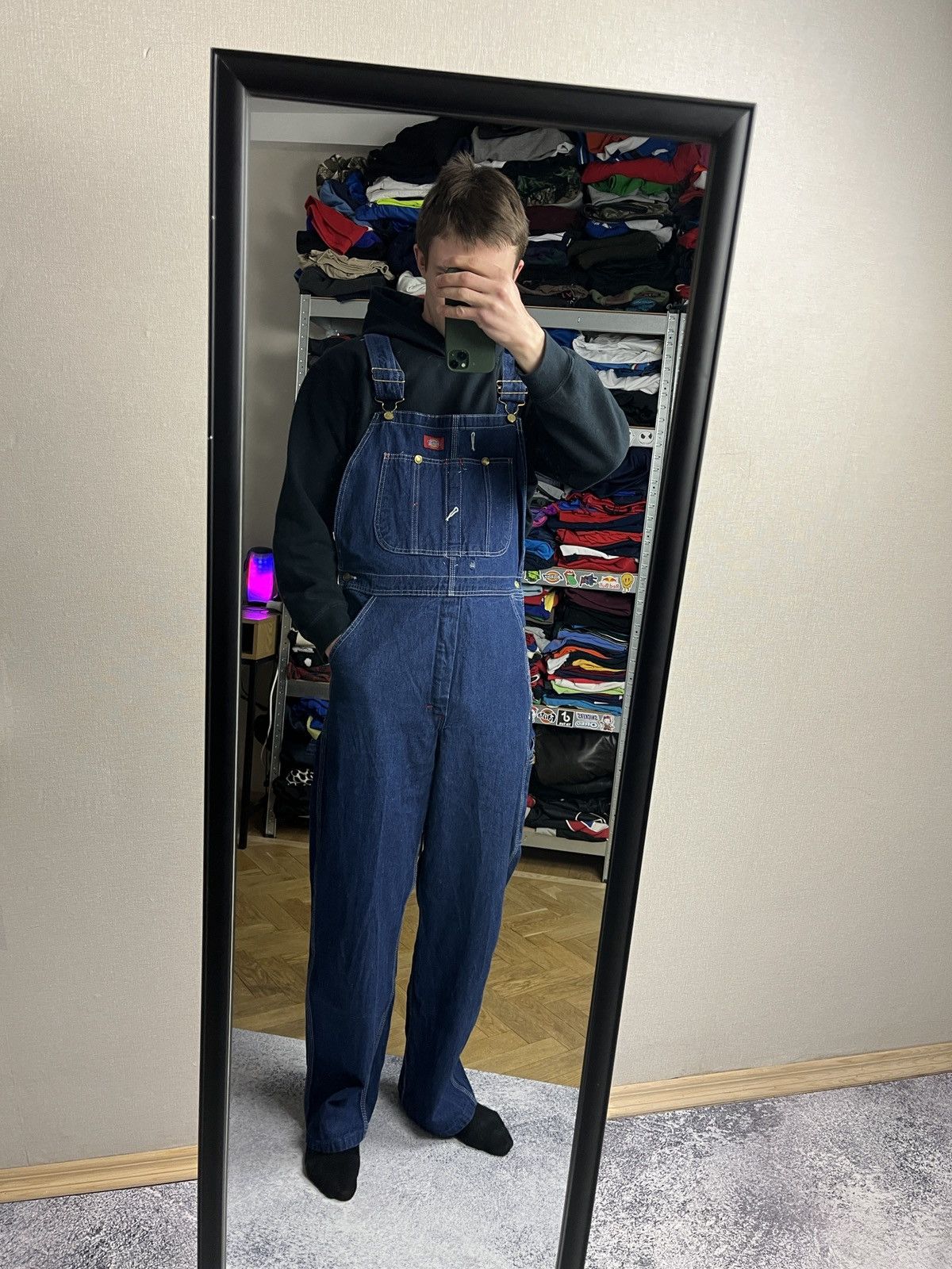 Dickies × Vintage Vintage Dickies Overall Carpenter Denim Jumpsuit Skate Rare Size US 32 / EU 48 - 3 Thumbnail