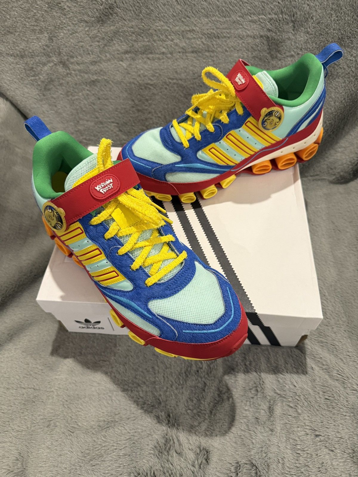 Adidas adidas Microbounce Kerwin Frost Multi-Color 13M OG ALL Size US 13 / EU 46 - 13 Thumbnail