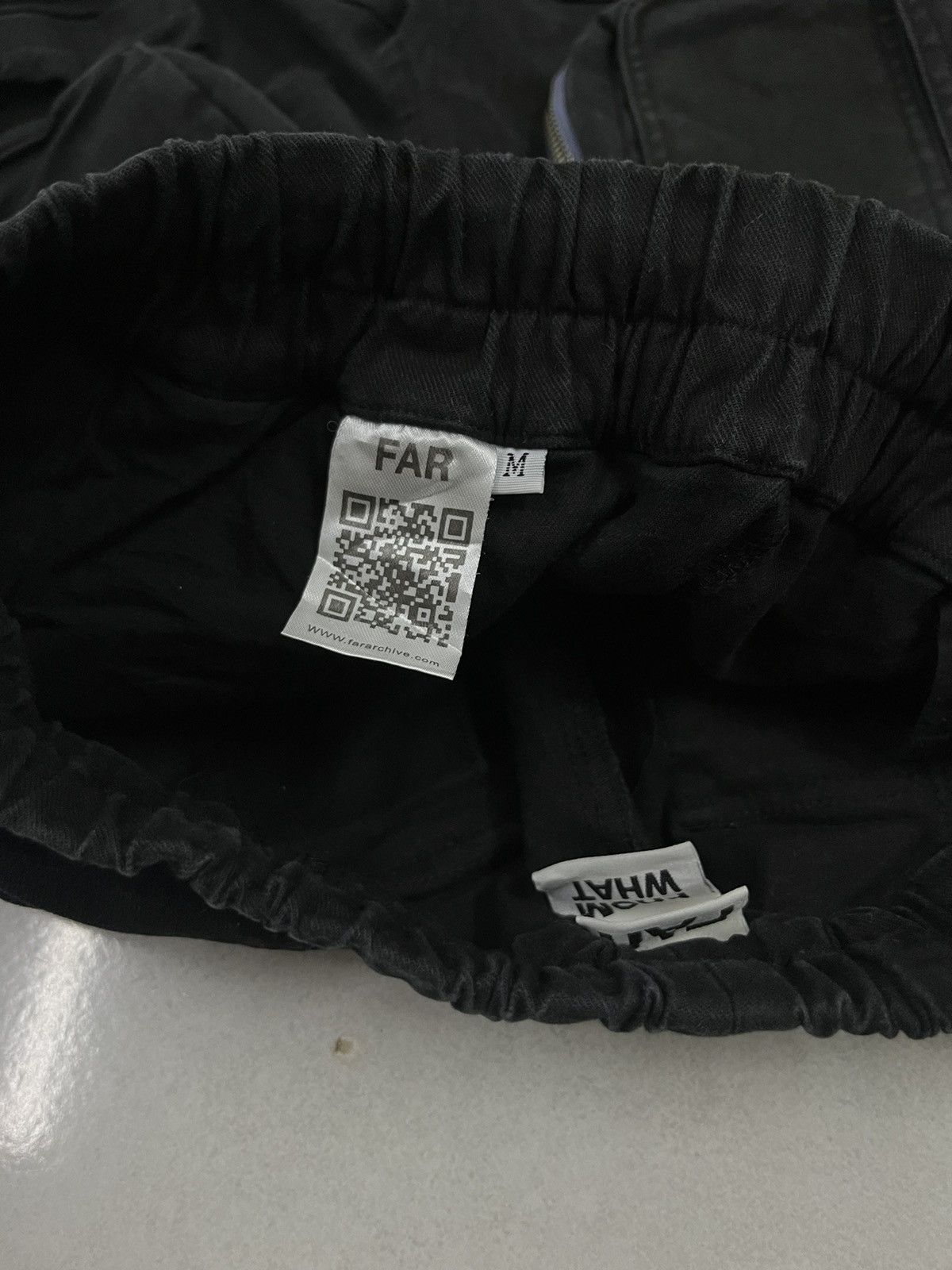 FAR FROM WHAT Far From What Archive Multi Pocket Cargo Pants Size US 29 - 5 Thumbnail