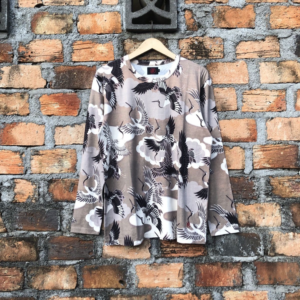 Japanese Brand Austere Sukajan Japan AOP Longsleeve Size US L / EU 52-54 / 3 - 1 Thumbnail