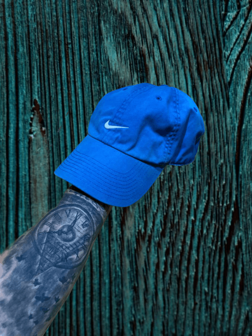 Nike Streetwear Blue Cap One Size Logo Center Nike Size ONE SIZE - 1 Thumbnail