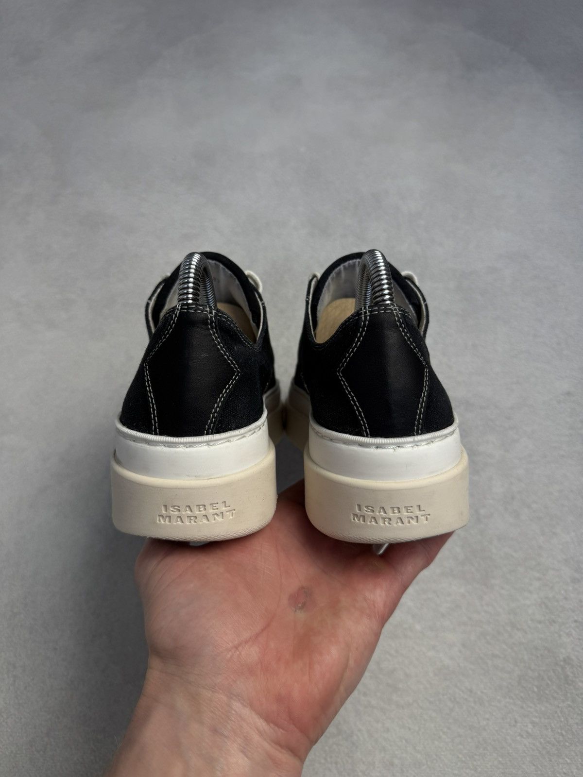 Isabel Marant Isabel Marant - Austen Low canvas sneakers size37 Size US 6.5 / IT 36.5 - 4 Thumbnail