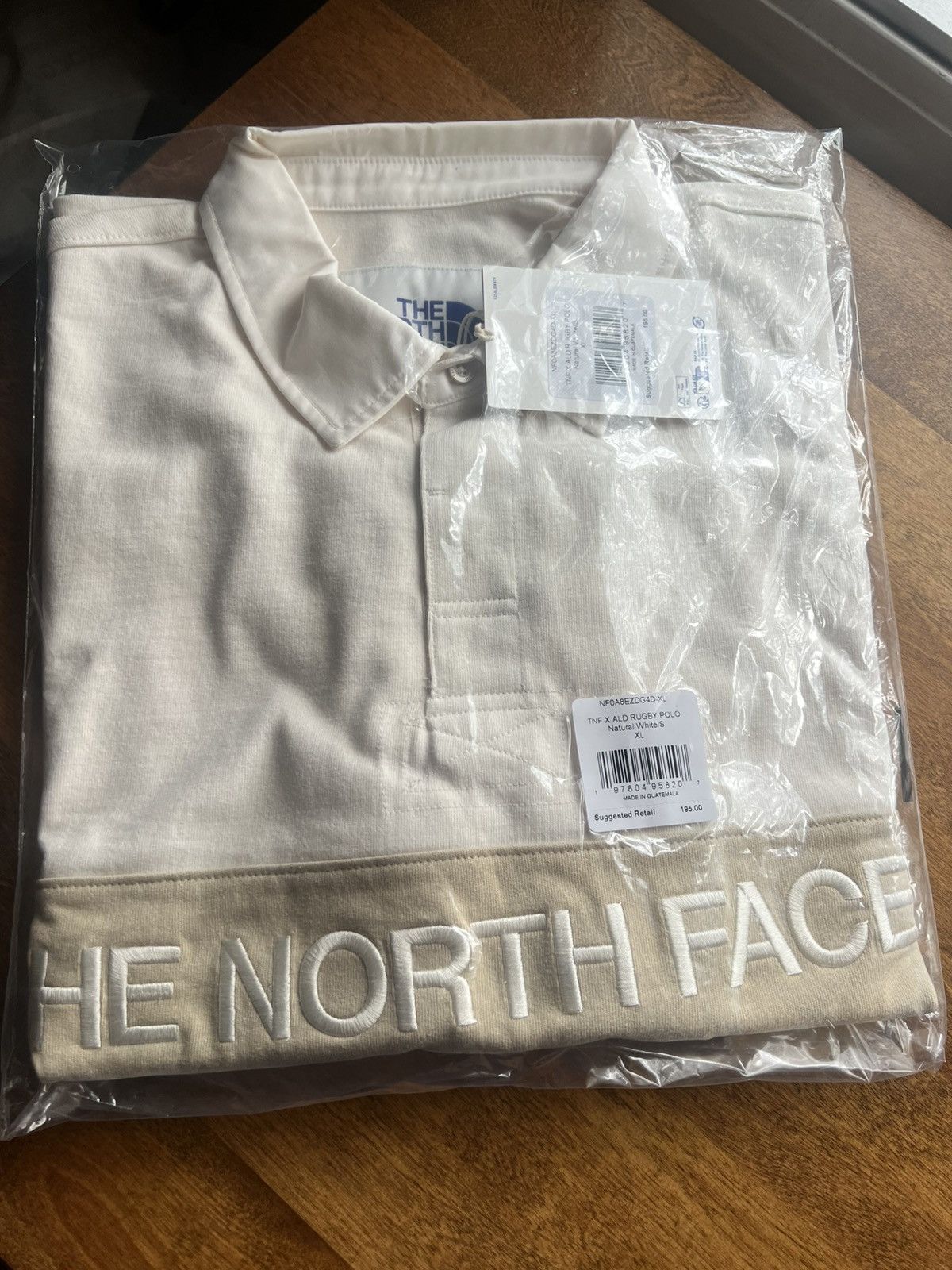 Aime Leon Dore ALD/The North Face Script Logo Rugby Size US XL / EU 56 / 4 - 4 Thumbnail