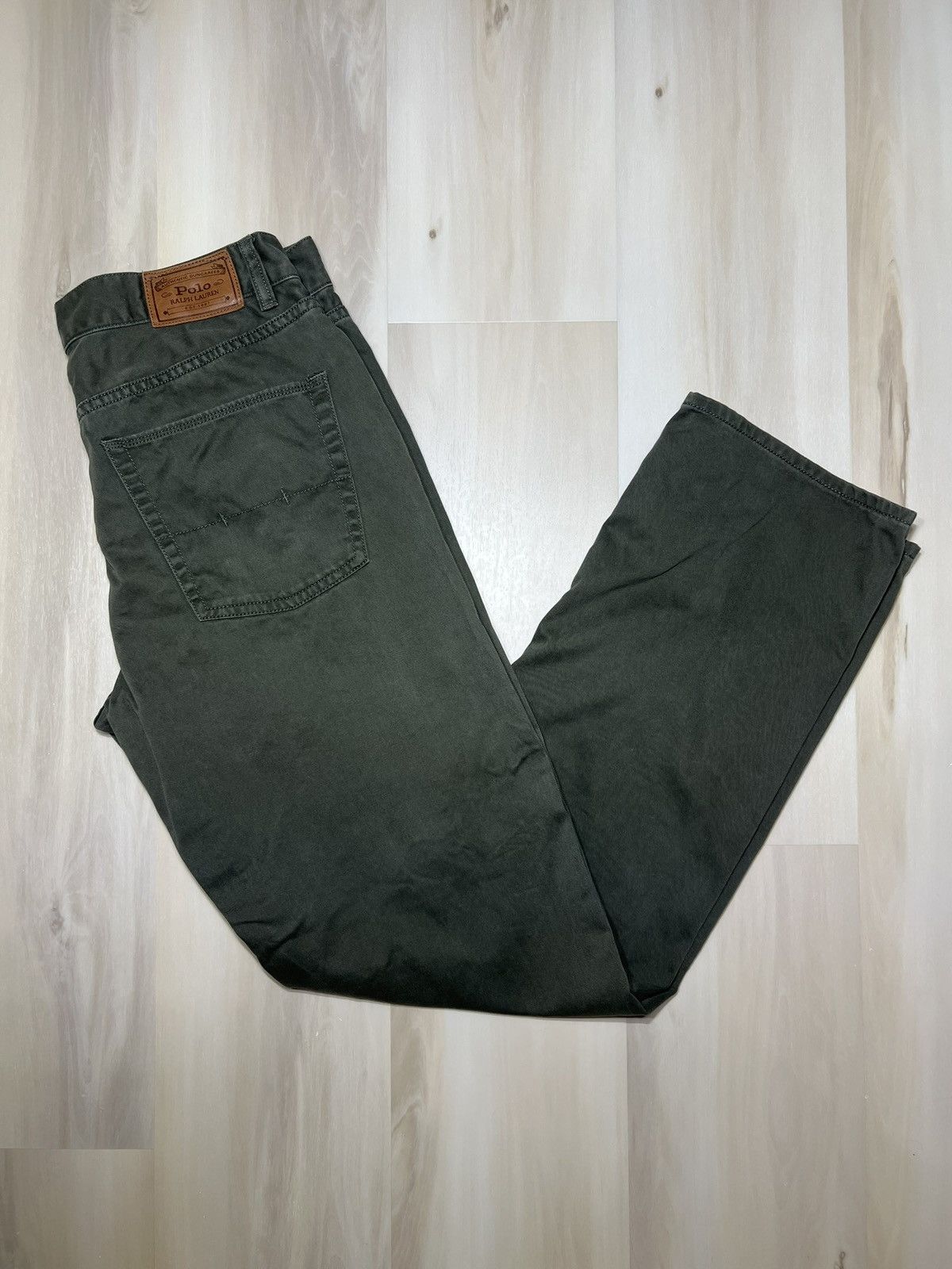 Polo Ralph Lauren 650 Straight Fit Chinos Khaki Pants 32x32