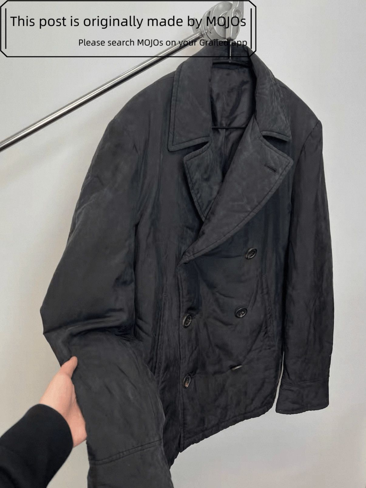 Yohji Yamamoto Sz 2 Yohji Yamamoto Vintage Wash Padded Jacket mojos00 Size US M / EU 48-50 / 2 - 4 Thumbnail