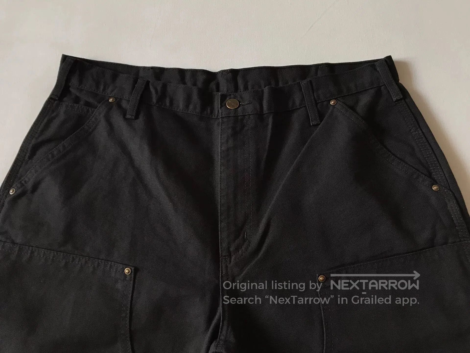 Carhartt Carhartt B136 Double Knee Work Pants W36L30. Size US 36 / EU 52 - 4 Thumbnail