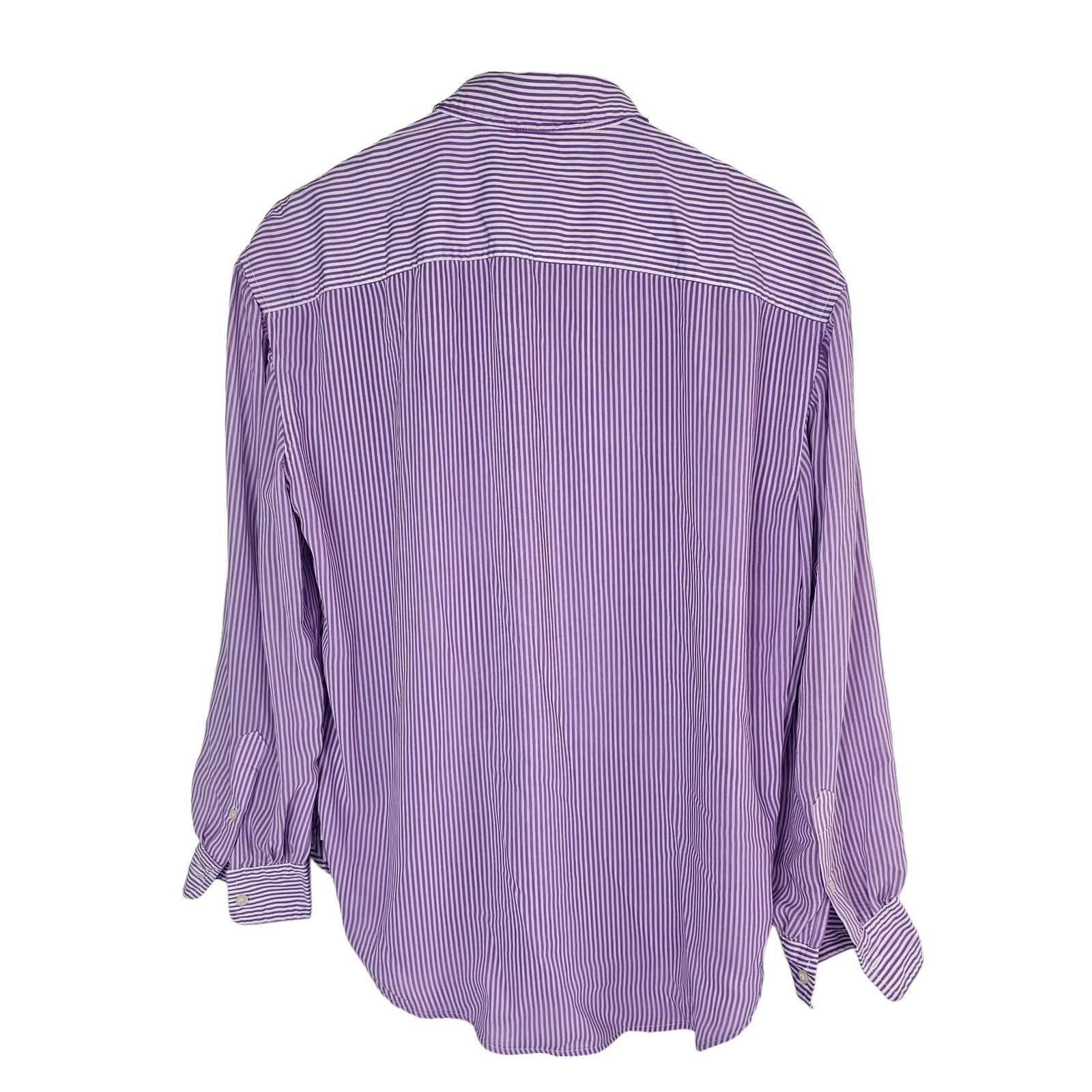 Lauren Ralph Lauren Lauren Ralph Lauren Womens Striped Top Size M Classic Career Size M / US 6-8 / IT 42-44 - 8 Thumbnail