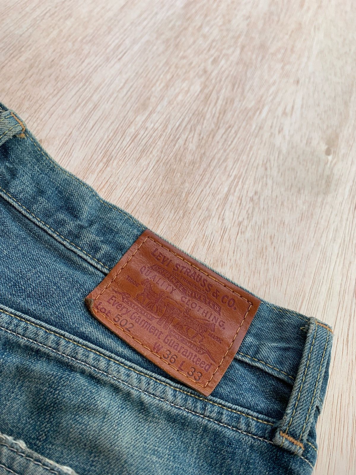 Japanese Brand × Levi's Vintage Levis Patchwork kapital Style Denim Jeans Size US 36 / EU 52 - 7 Thumbnail
