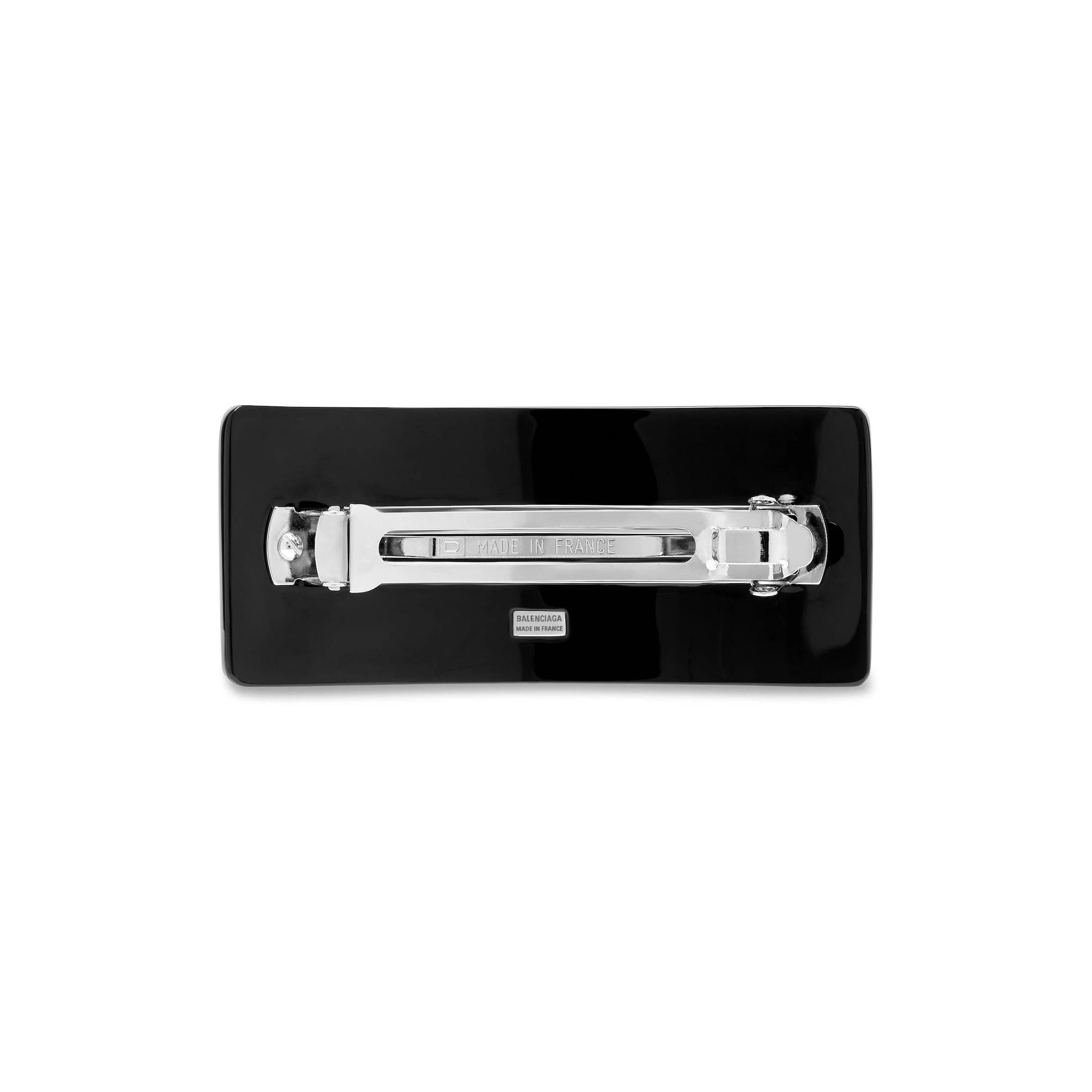 Balenciaga o1srvl11e1124 Size: OS / Holli BB Hair Clip in Black Size ONE SIZE - 2 Thumbnail