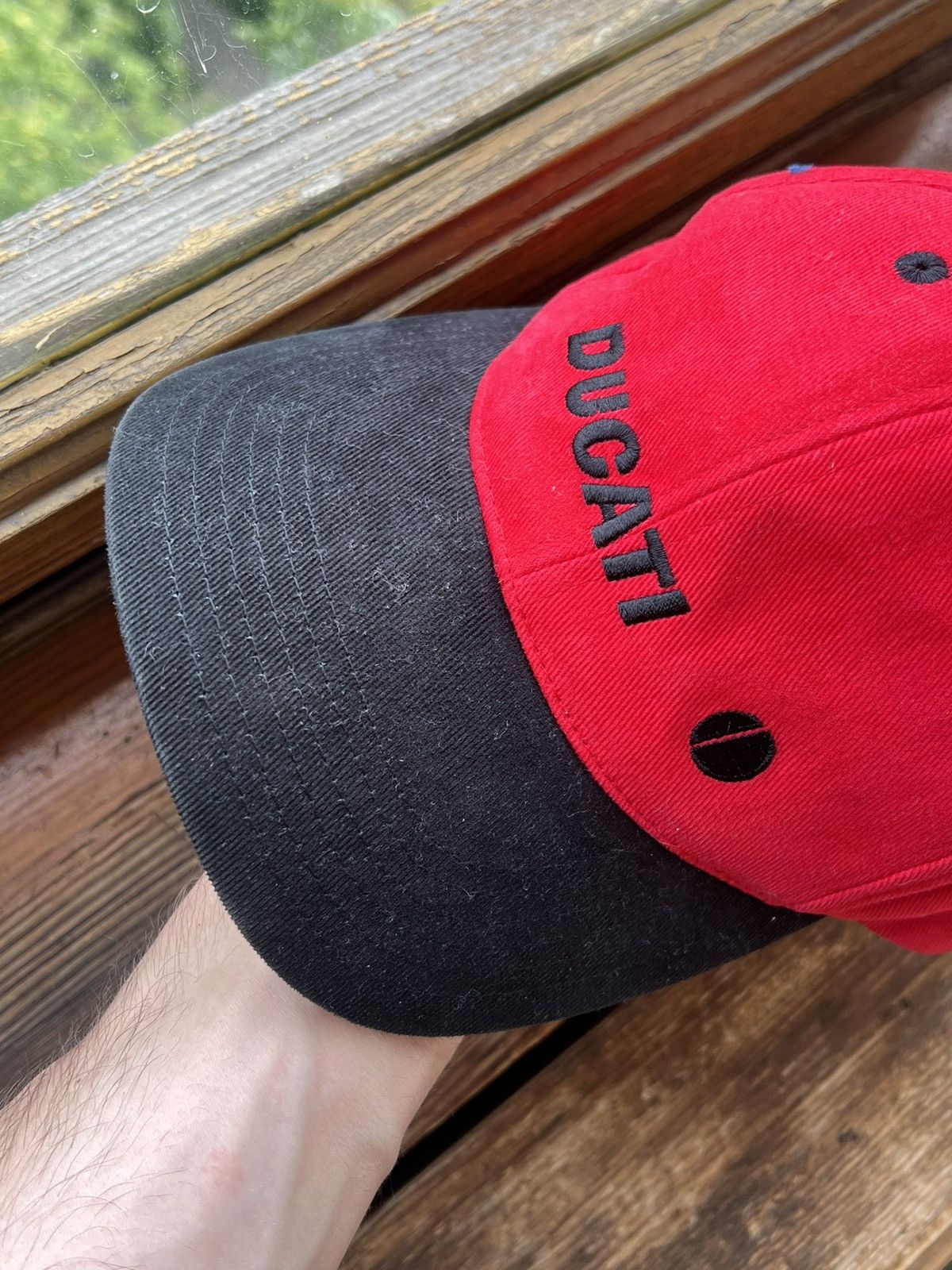 Vintage Vintage Ducati Racing Moto Cap Y2K Hat Size ONE SIZE - 3 Thumbnail