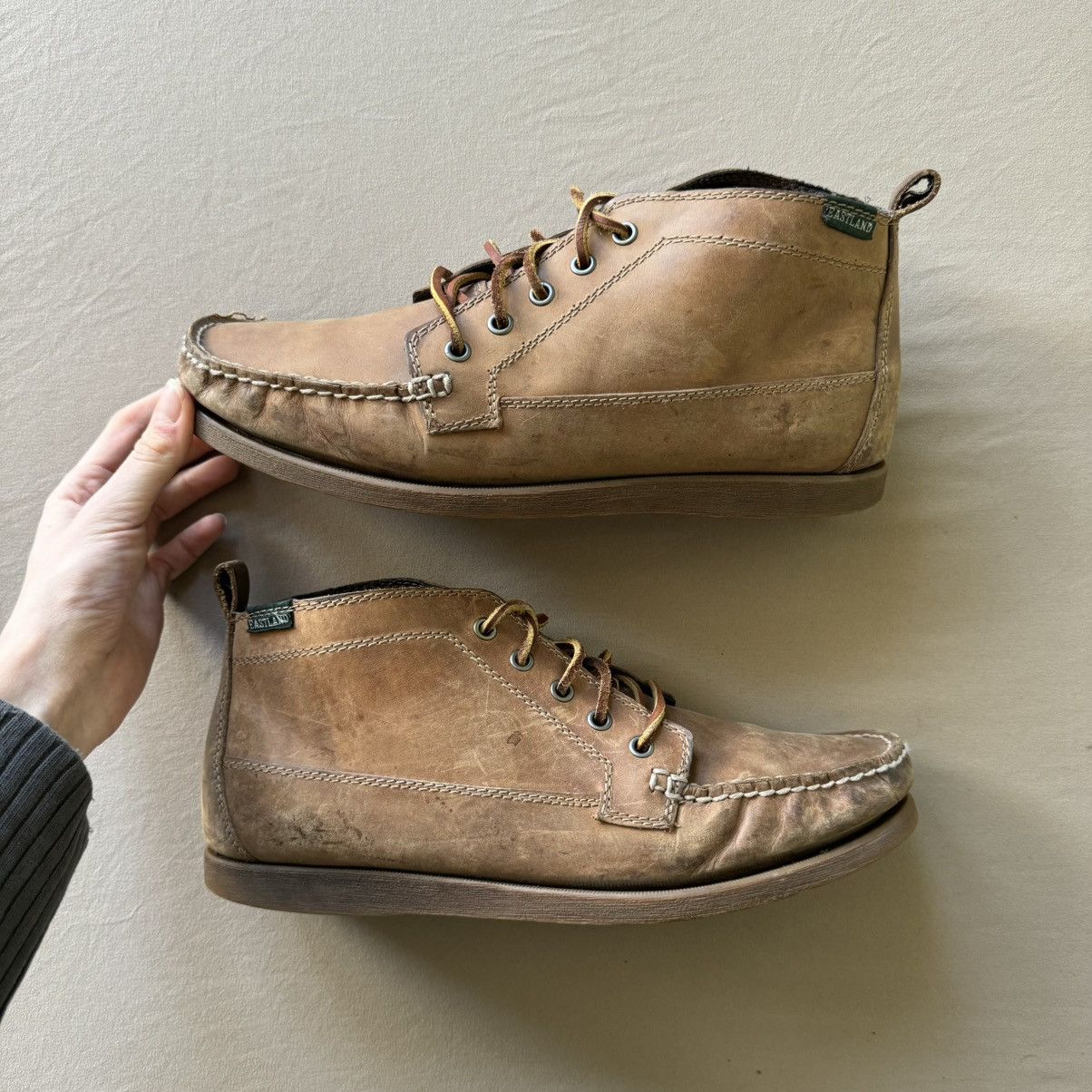 Eastland Monroe USA Cap Toe Boot Grailed