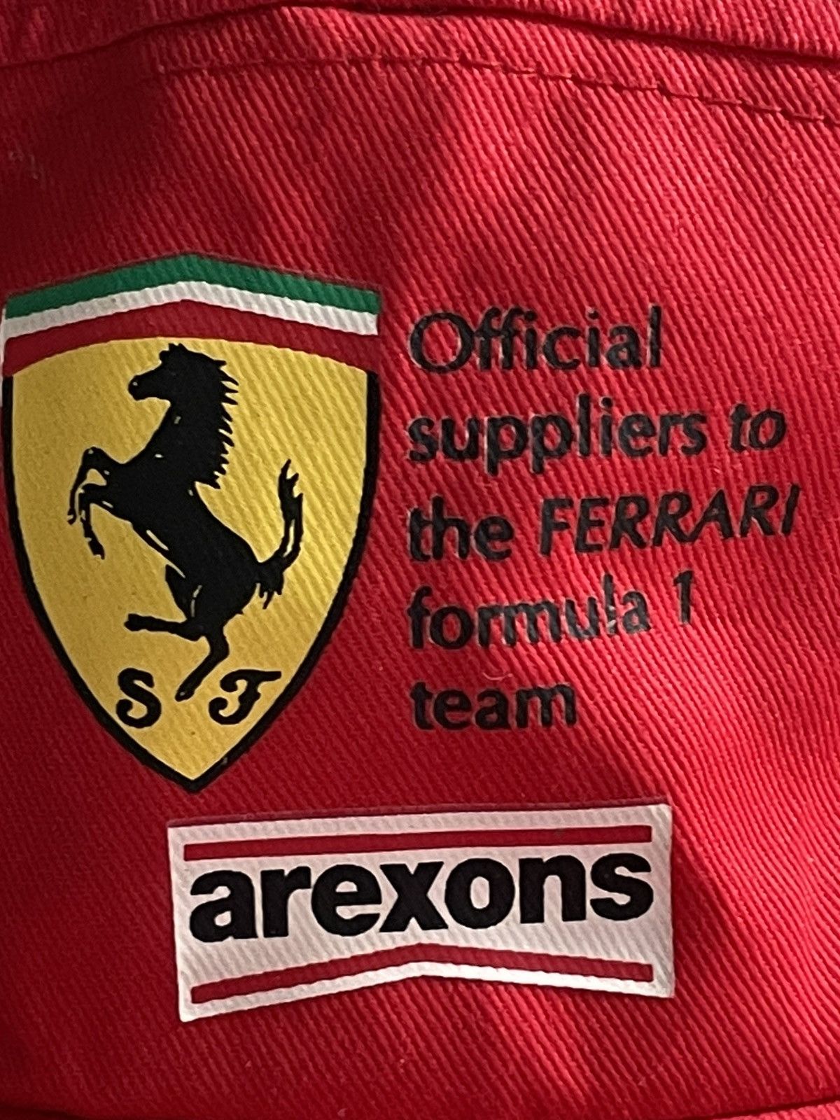 Ferrari × Formula 1 × Vintage Vintage Ferrari Formula 1 🏎️ Hat Arexons Niki Lauda 1976 RARE Size ONE SIZE - 3 Thumbnail