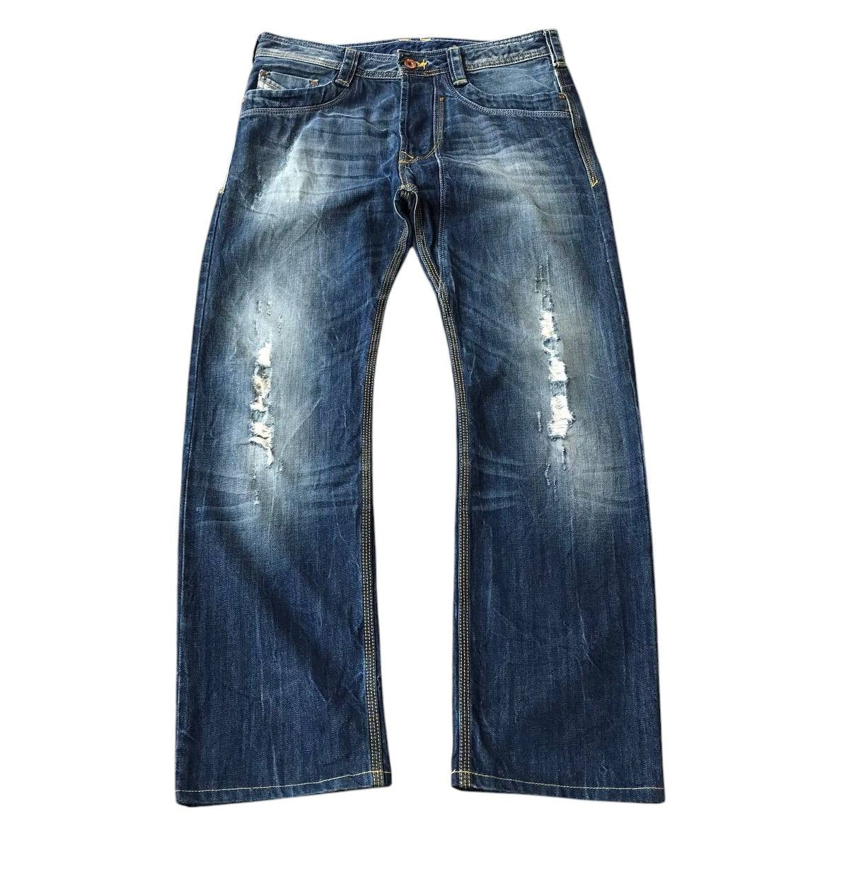Diesel DIESEL INDUSTRY TIMMEN REGULAR STRAIGHT DISTRESSED BJO7-15 Size US 30 / EU 46 - 2 Thumbnail