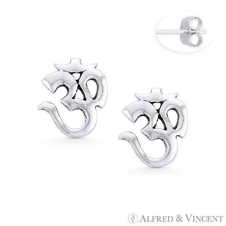 Other Om Aum Symbol Hindu/Buddhist Charm Stud Earrings Size ONE SIZE - 1 Preview