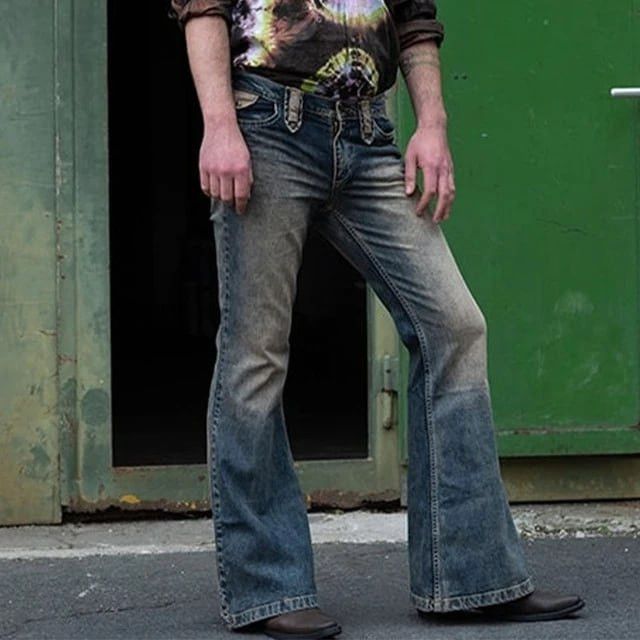 Diesel × Vintage DIESEL Cowboy Flared Vintage Italian Denim Jean Size US 31 - 1 Thumbnail