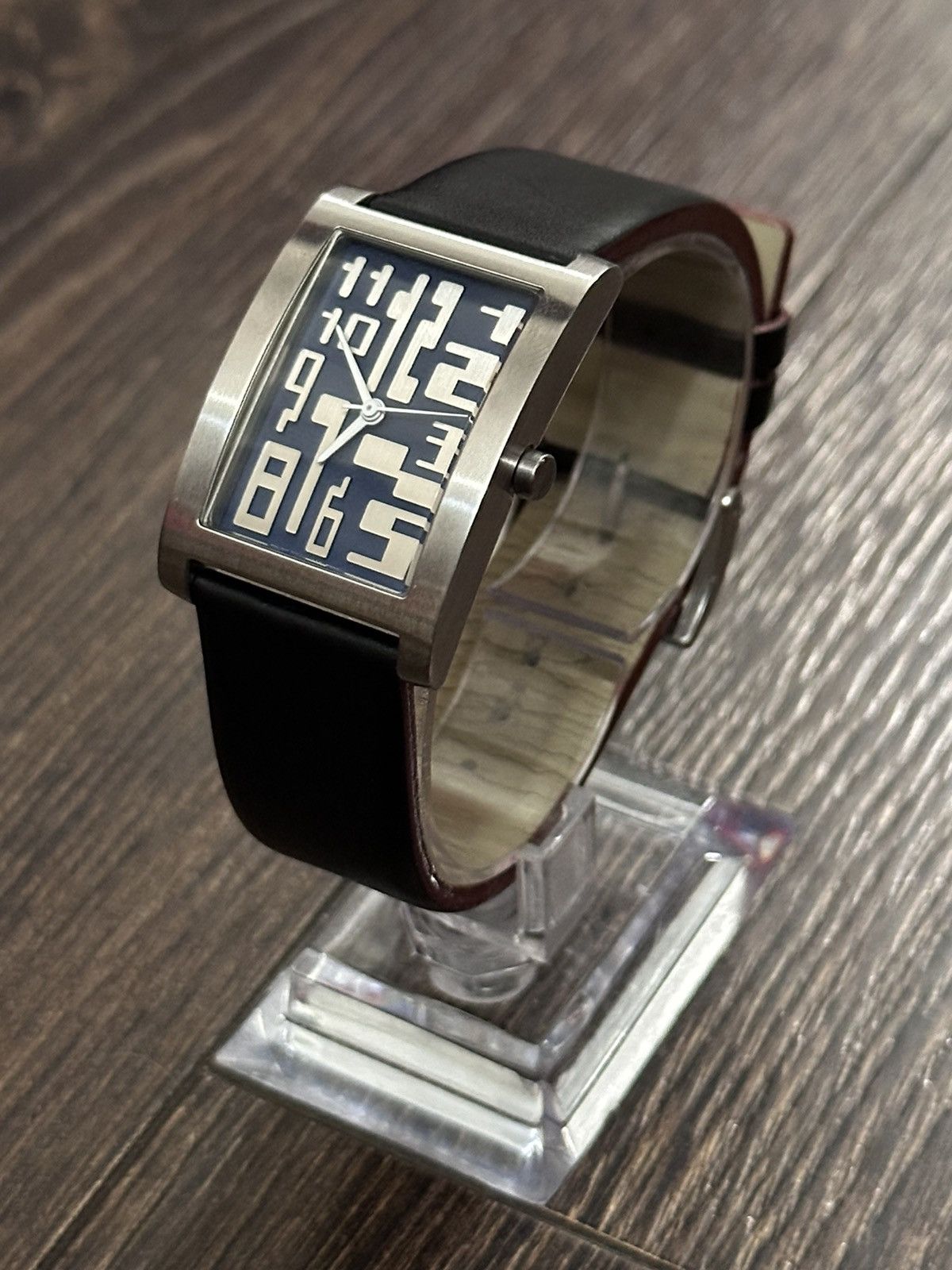 Jean Paul Gaultier 2006 Jean Paul Gaultier Abstract Asymmetrical Number Watch Size ONE SIZE - 4 Thumbnail