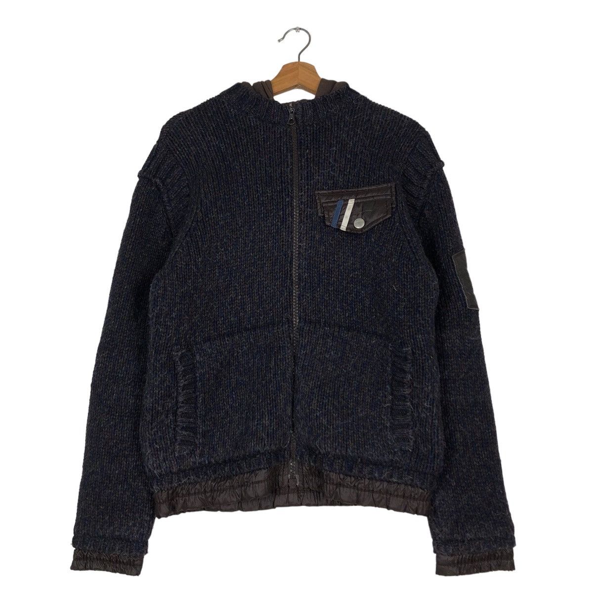 If Six Was Nine 🔥Punk Biker Jacket Corduroy Energie Sixty Zipper Size US M / EU 48-50 / 2 - 12 Thumbnail