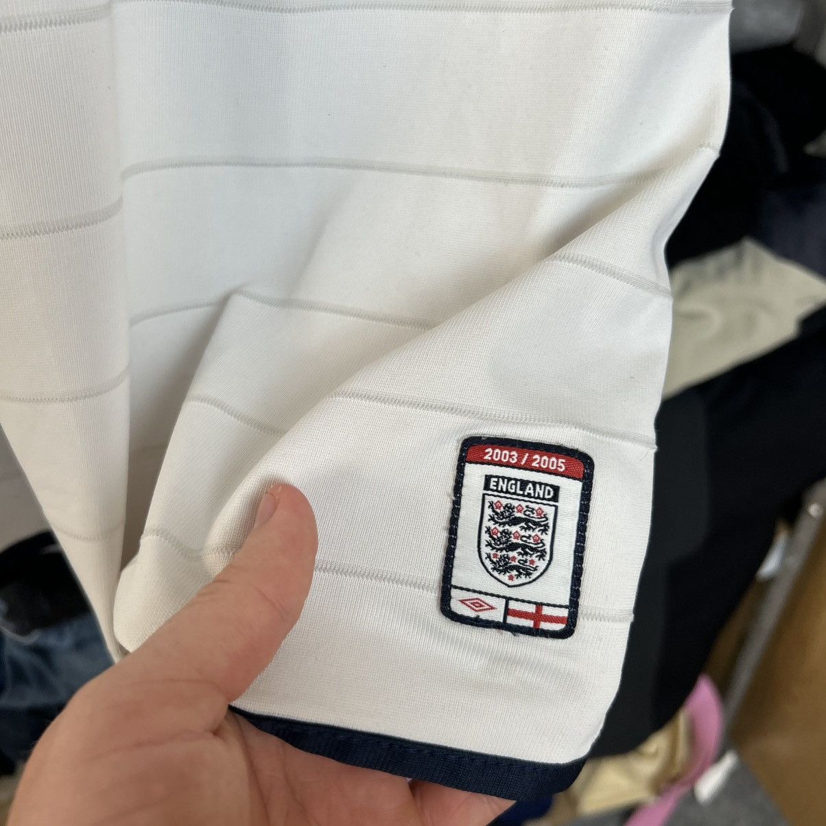 Umbro Vintage Umbro England 2003-2005 Home Two sided jersey Size US XL / EU 56 / 4 - 6 Thumbnail