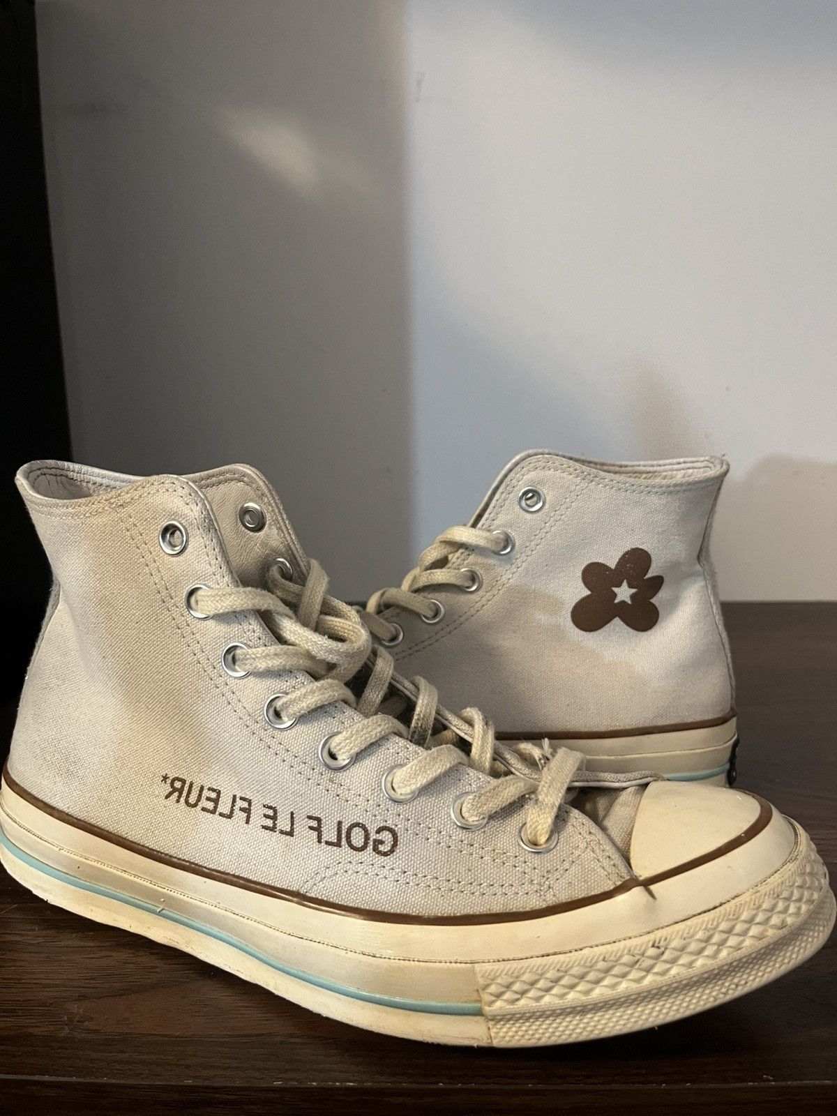 Converse × Golf le Fleur Golf le Fleur Parchment Size US 8.5 / EU 41-42 - 1 Thumbnail