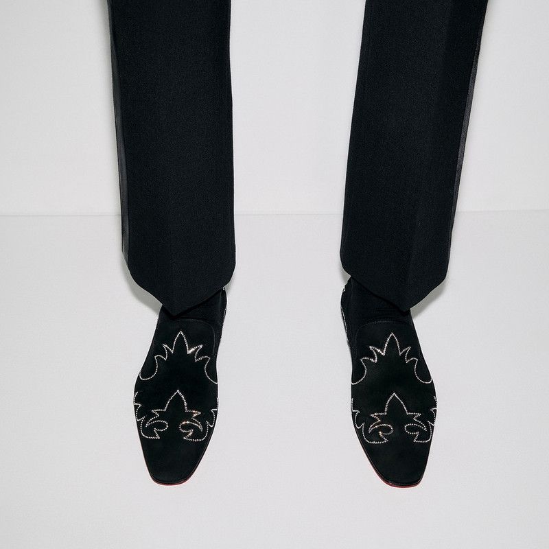 Christian Louboutin os11x0526 Dandysiago Loafers in Black Size US 9 / EU 42 - 3 Thumbnail