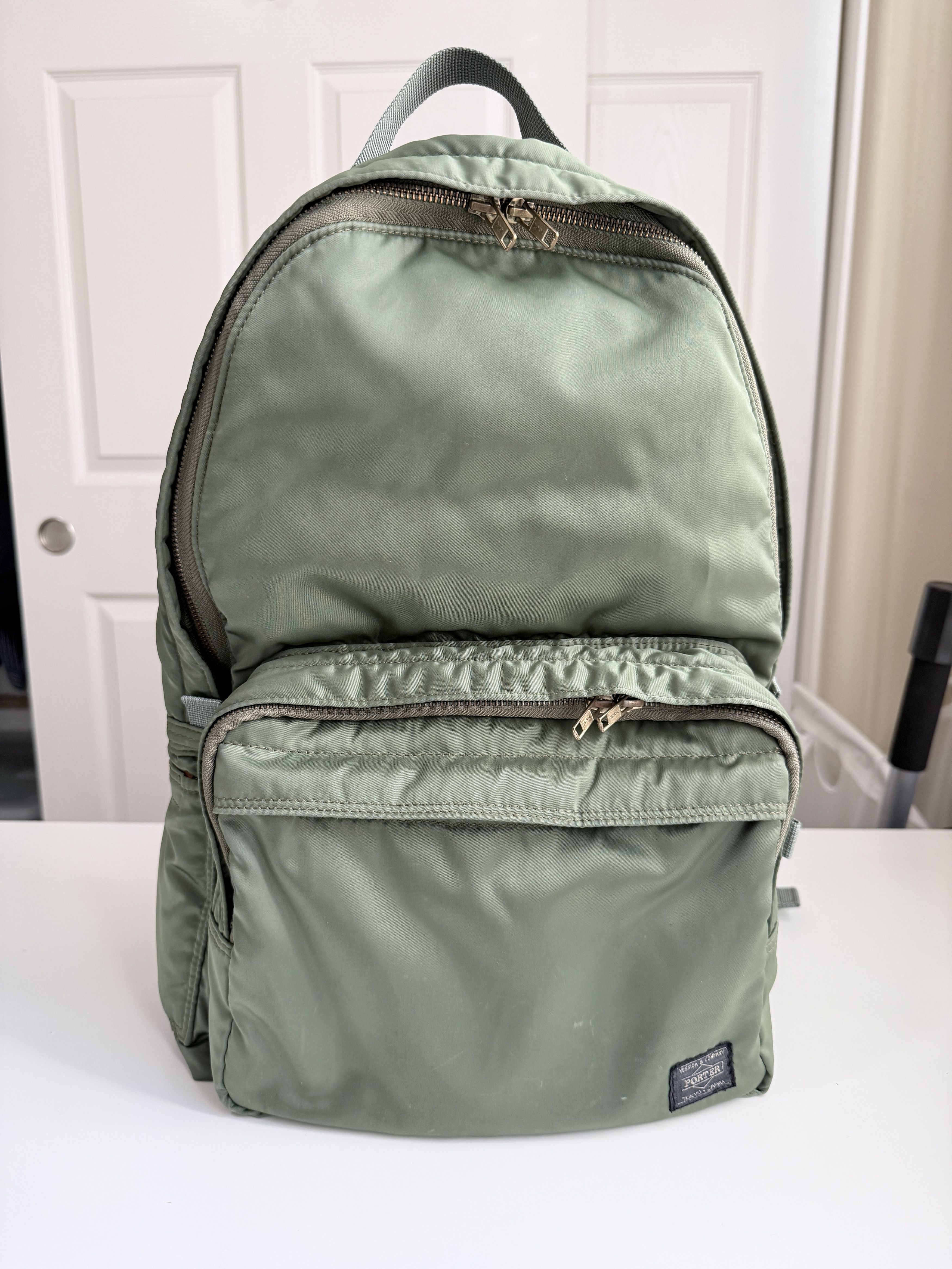 Porter Porter-Yoshida Tanker Backpack L Sage Green Size ONE SIZE - 7 Thumbnail