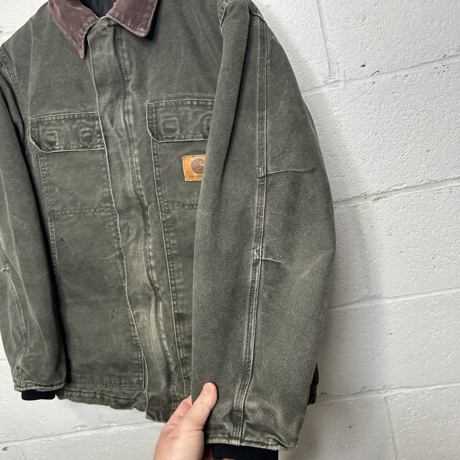 Carhartt Vintage Carhartt Quilted Artic Jacket “Moss Green” C26 MOS Size US S / EU 44-46 / 1 - 11 Thumbnail