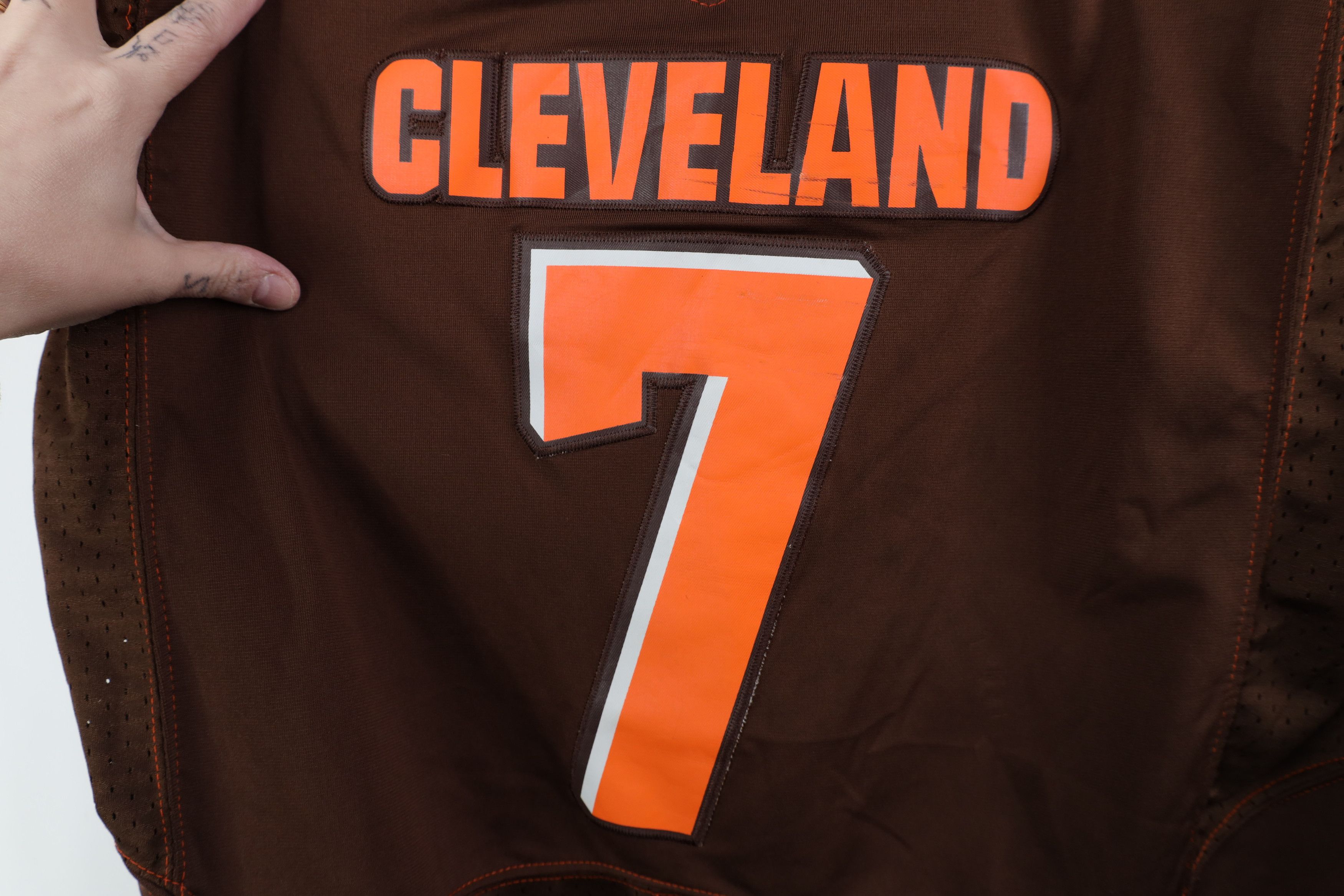 Nike Nike On Field Cleveland Browns Football Jersey Brown #7 Size US XXL / EU 58 / 5 - 6 Thumbnail