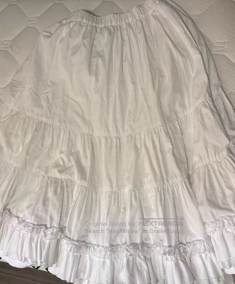 Comme des Garcons Comme des Garcons size S Skirt White Cake Skirt Size 23" - 5 Thumbnail