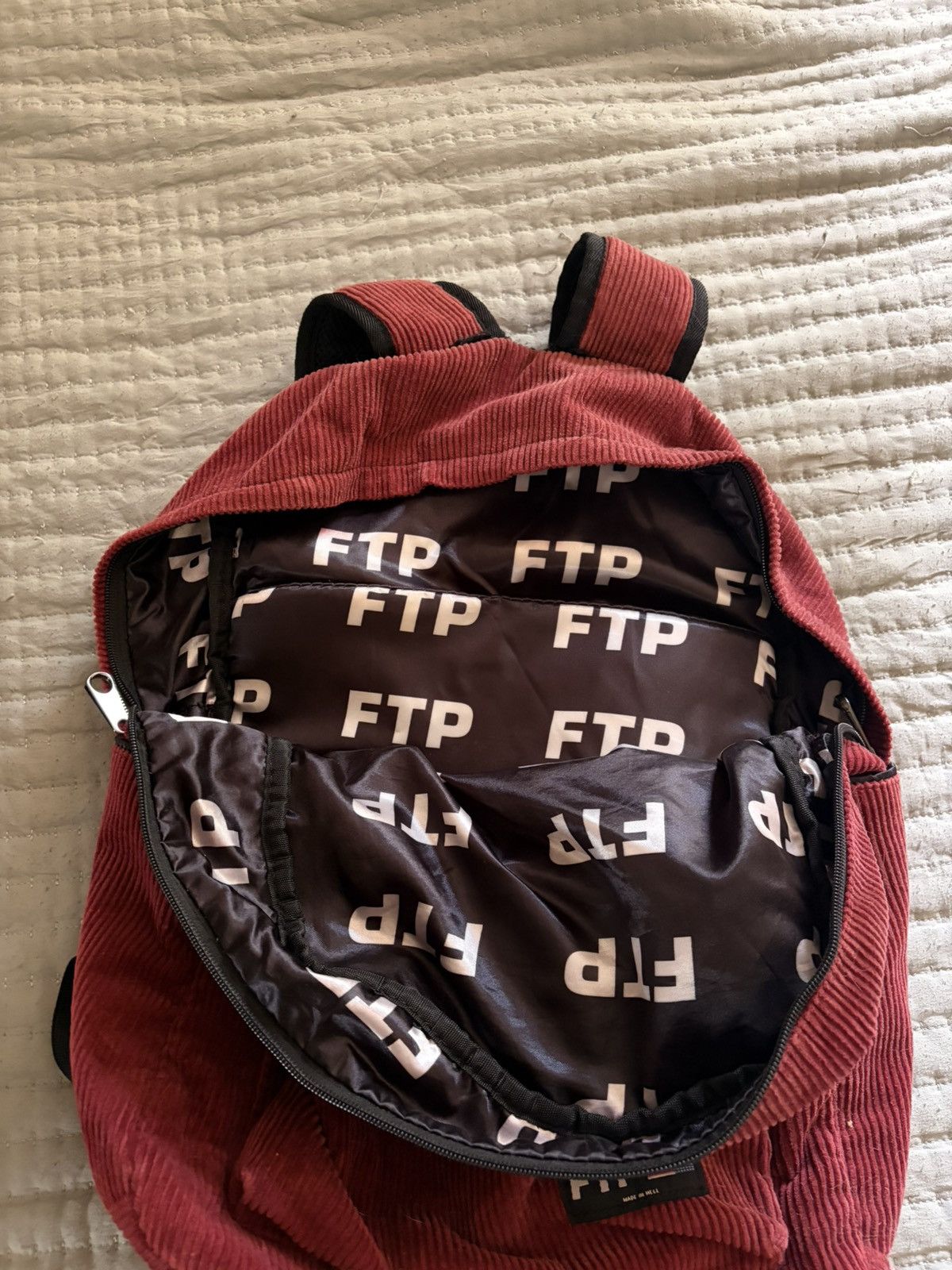 Fuck The Population OG FTP CORDUROY BACKPACK Size ONE SIZE - 2 Thumbnail
