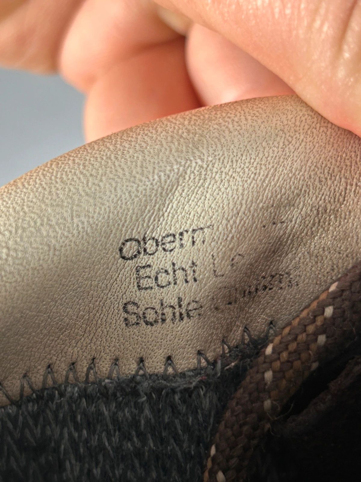 Designer Meindl Gore-Tex leather hiking boots brown Size US 7 / IT 37 - 9 Thumbnail