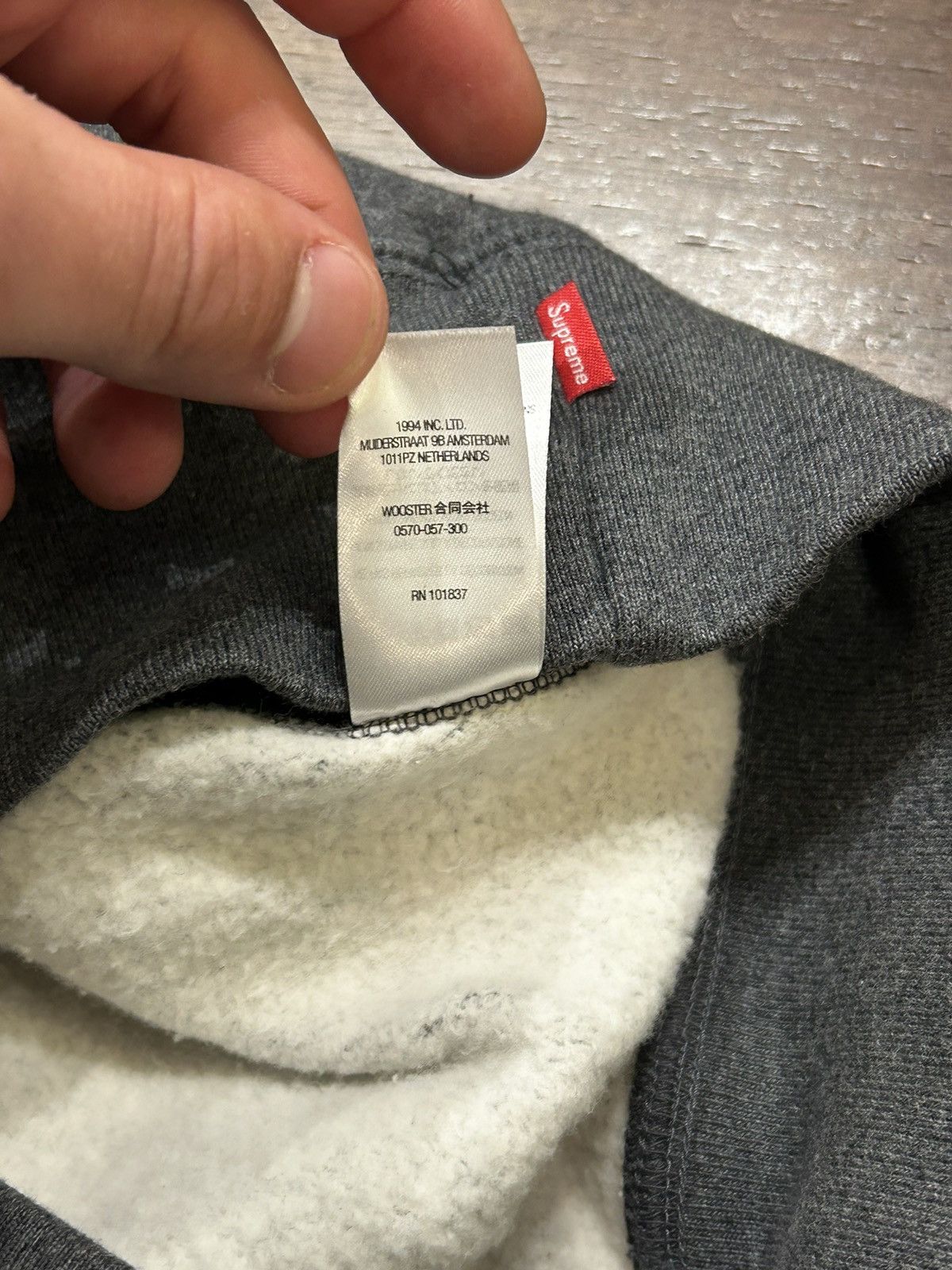Supreme Supreme Box Logo Dark Grey Size US XL / EU 56 / 4 - 7 Thumbnail