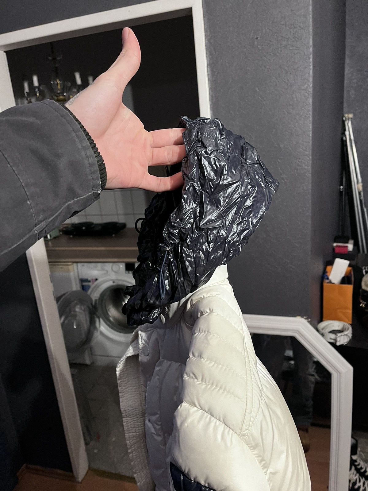 Moncler Moncler Chamonix Menuire Alt Chief Keef White Striped Jacket Size US M / EU 48-50 / 2 - 8 Thumbnail