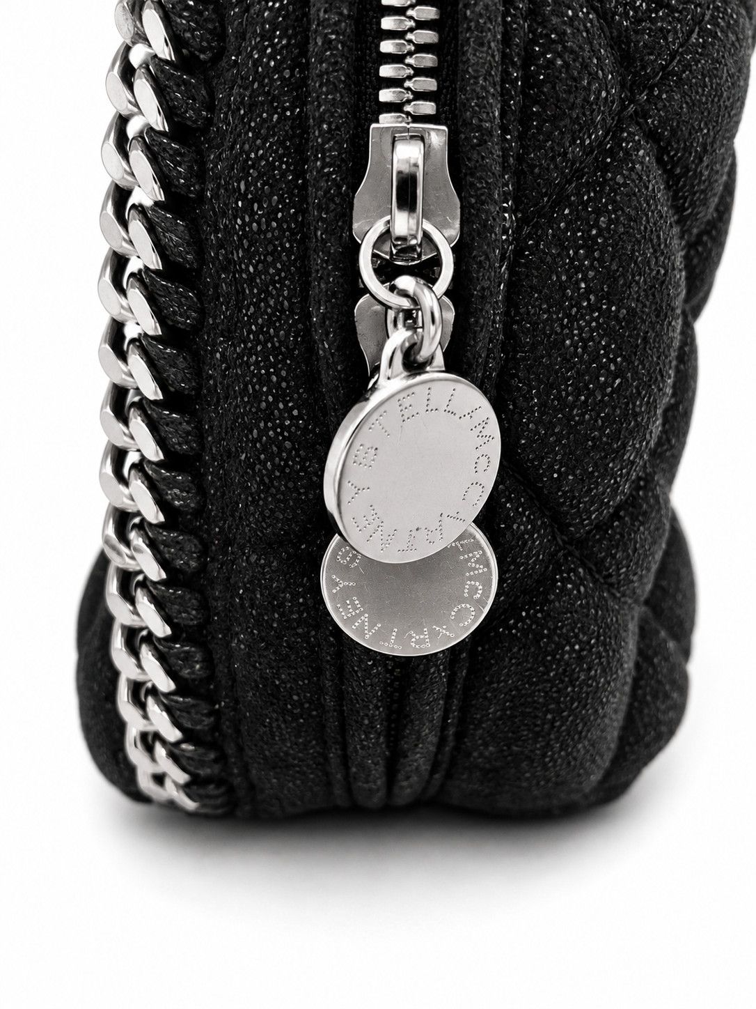 Stella McCartney Stella McCartney Falabella Black Vegan Leather Backpack Size ONE SIZE - 10 Thumbnail