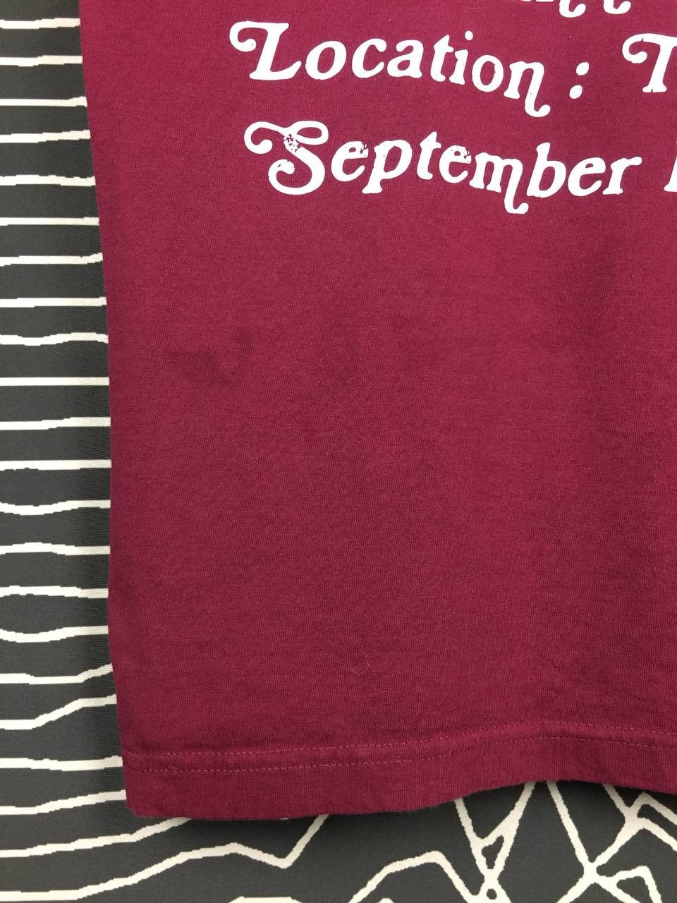 Vintage MAYBE LATER 1 Year Anniversary Wording Tee Size US L / EU 52-54 / 3 - 3 Thumbnail