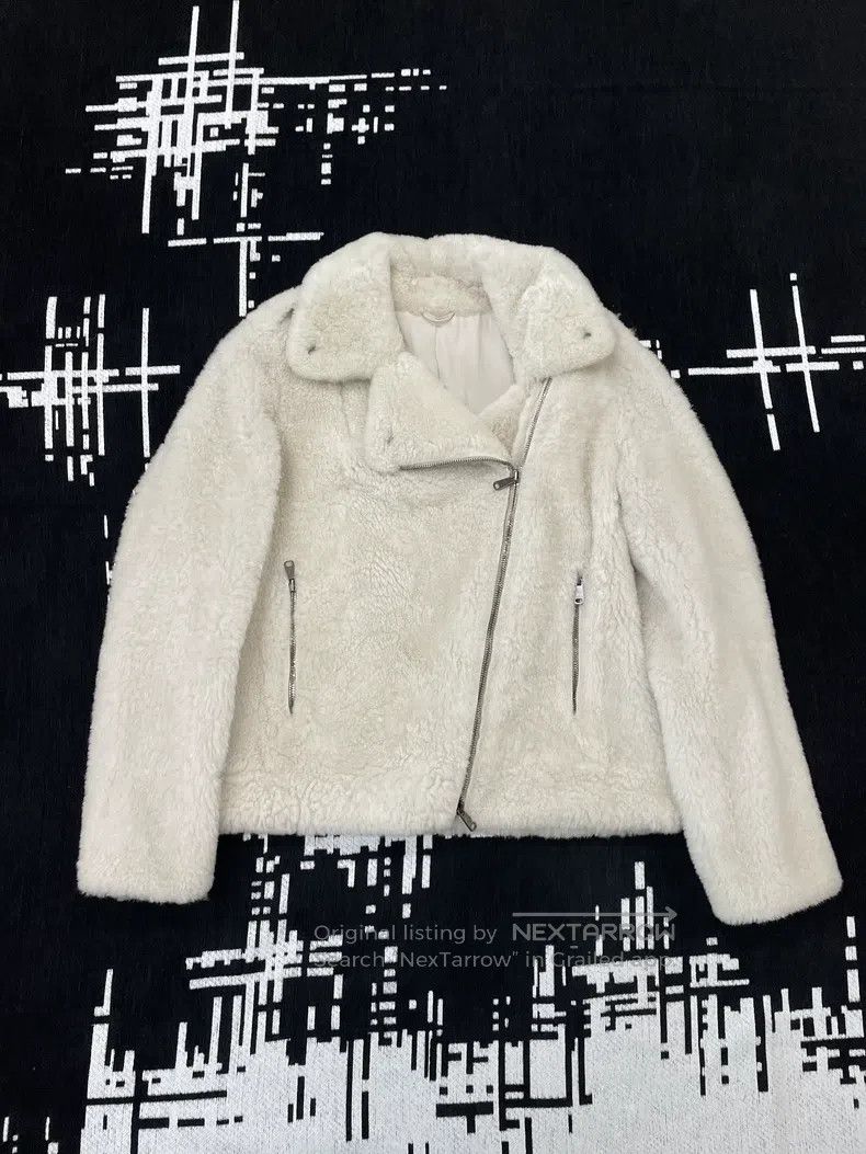 Brunello Cucinelli Brunello Cucinelli Motorcycle jacket with fur trim Size XS / US 0-2 / IT 36-38 - 1 Thumbnail