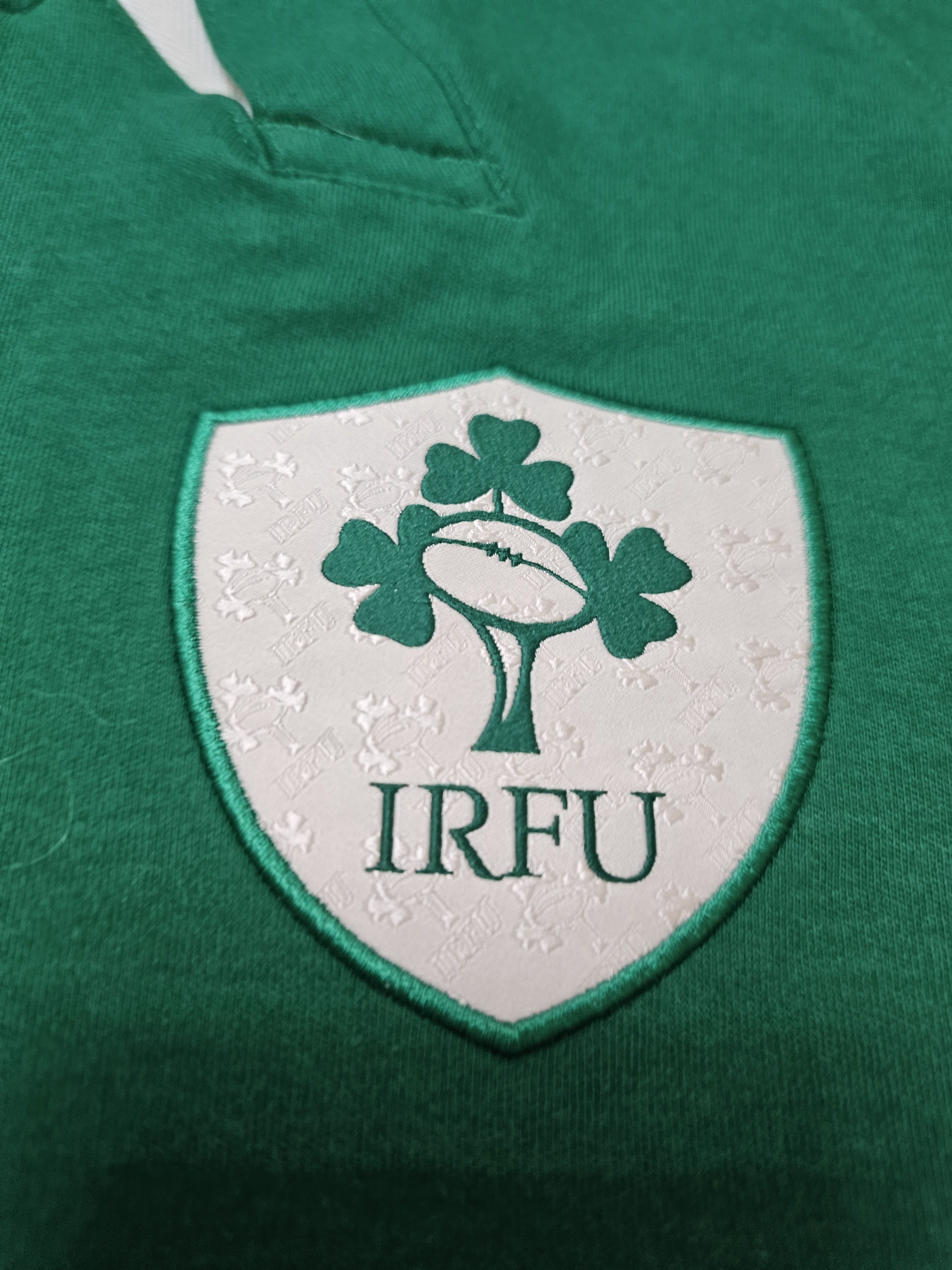 Puma × Vintage IRELAND RUGBY JERSEY VINTAGE IRFU RUGBY SHIRT Size US S / EU 44-46 / 1 - 4 Thumbnail