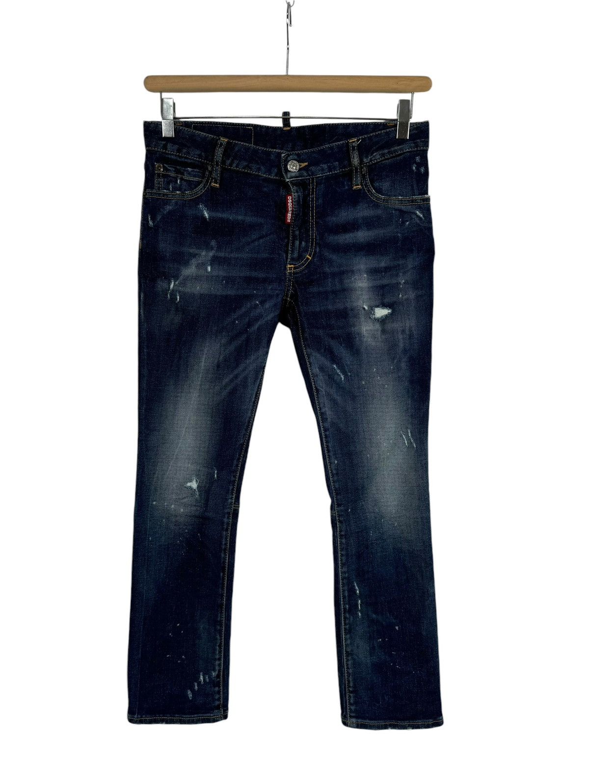 Dsquared2 Dsquared2 Runway Rlare Cropped Jeans size 40 Size 27" / US 4 / IT 40 - 8 Thumbnail