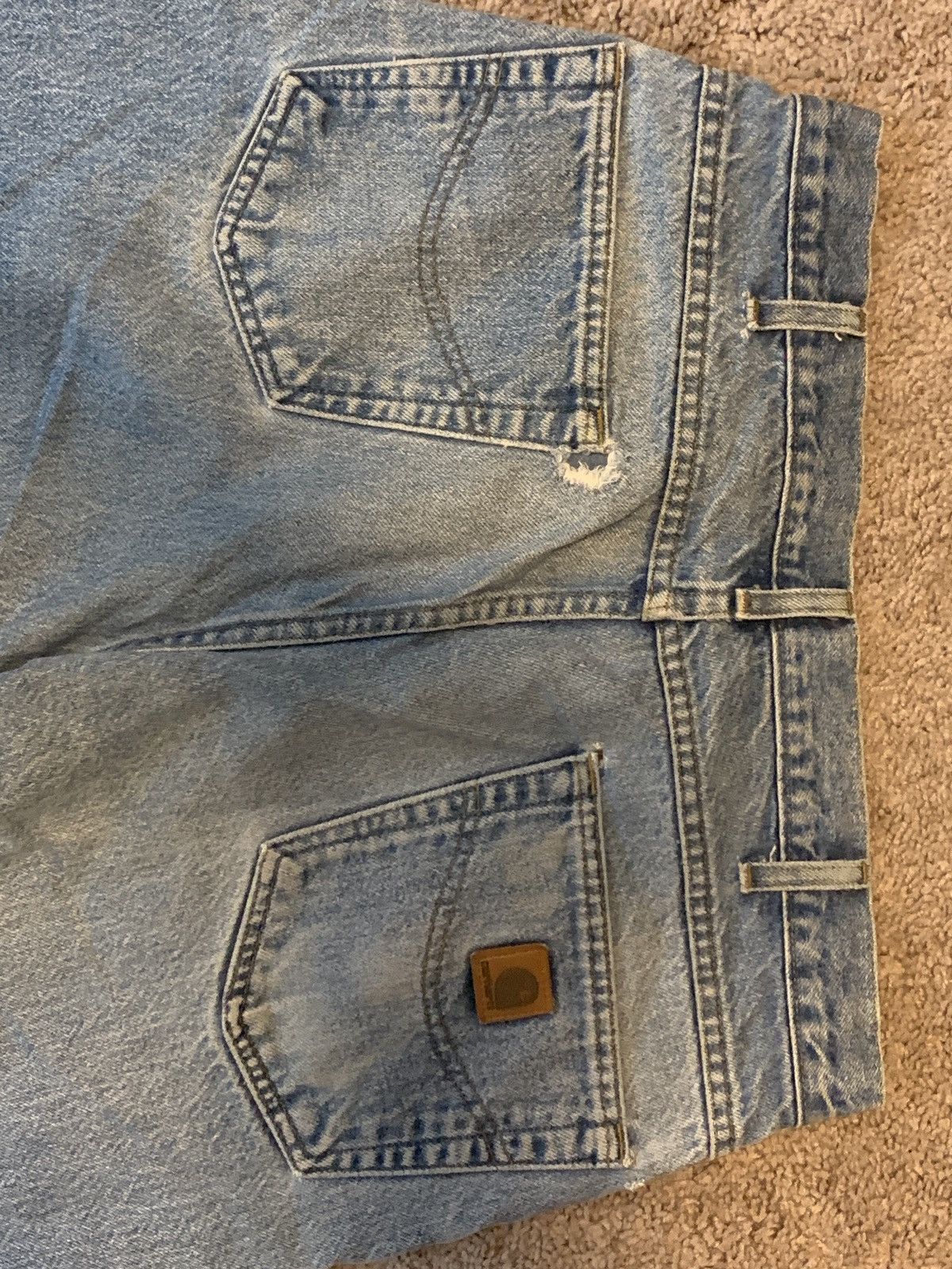 Carhartt Carhartt wide leg denim Jeans Size US 36 / EU 52 - 6 Thumbnail